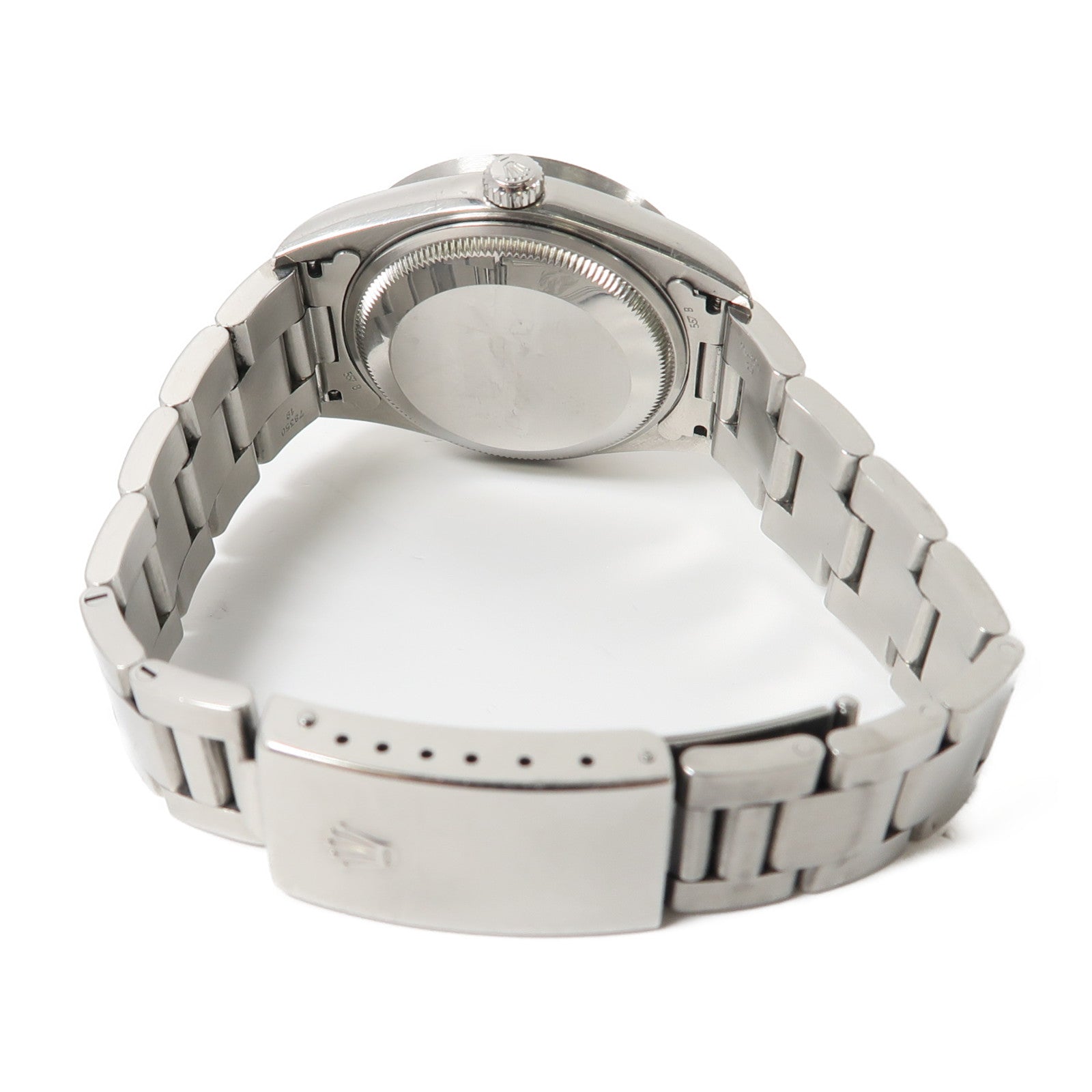 ROLEX Oyster Perpetual不鏽鋼手錶自動機芯黑色
