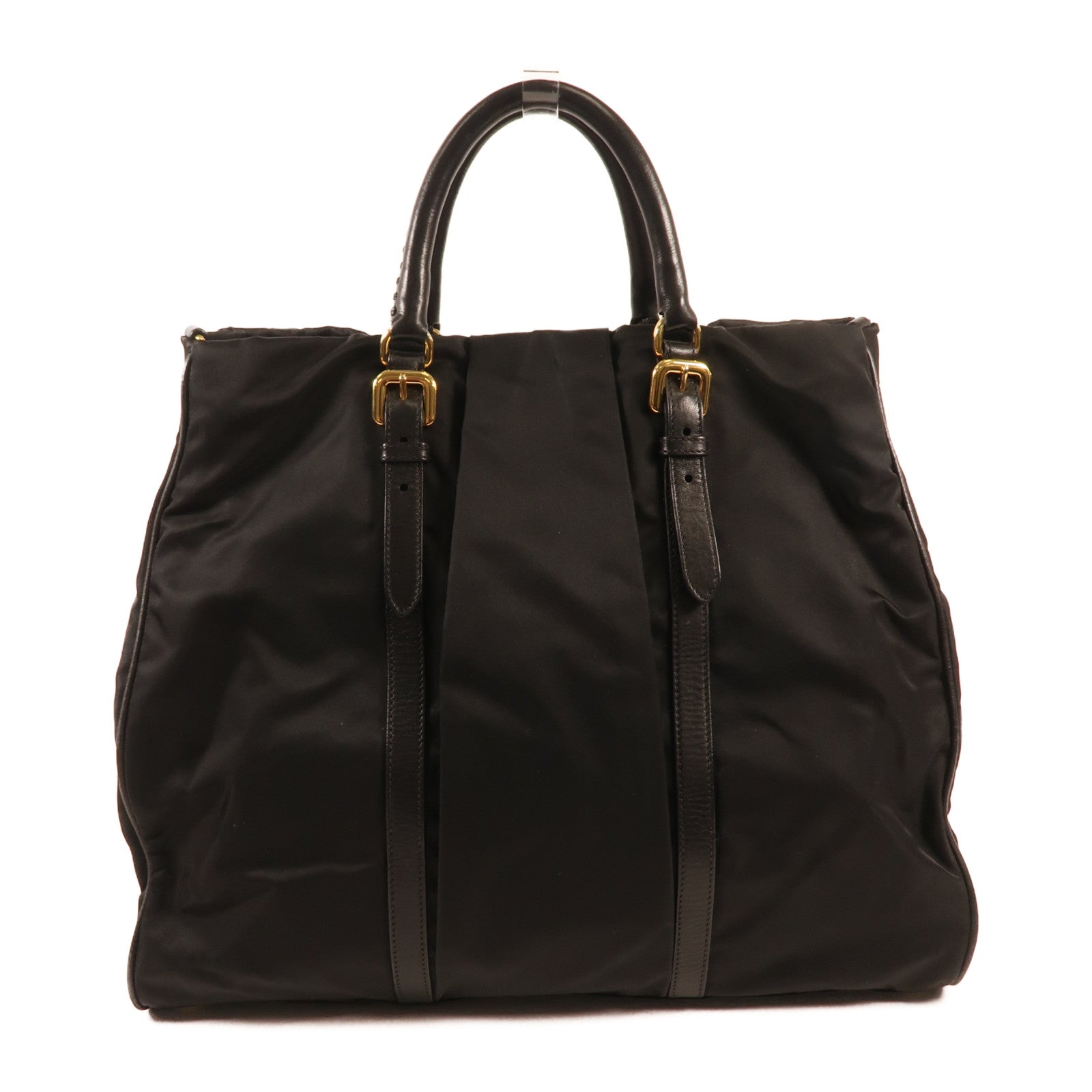 PRADA 尼龍2 Way Shoulder金扣手挽肩背兩用袋