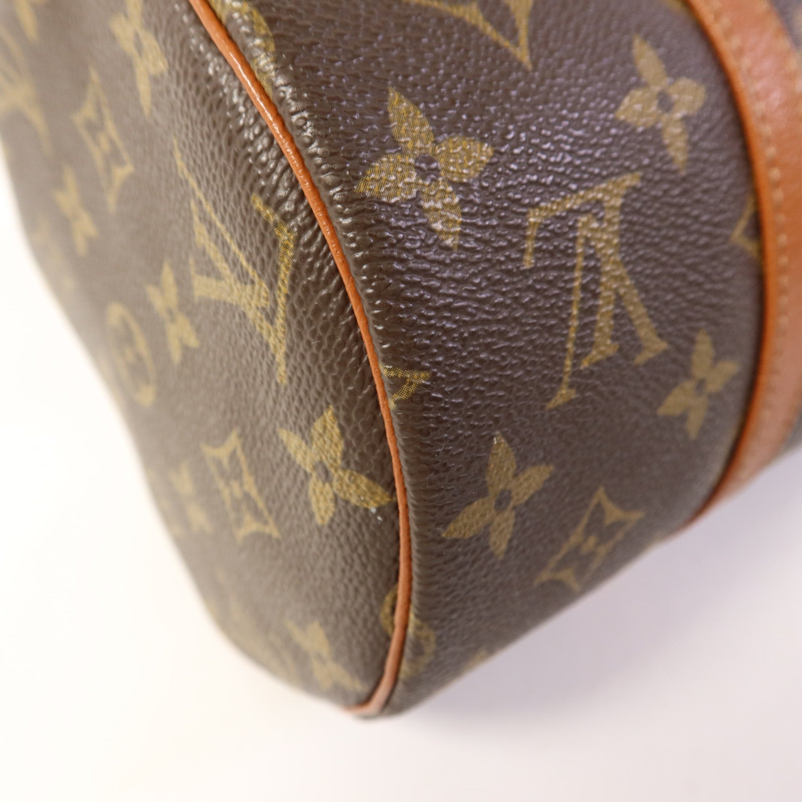 LOUIS VUITTON Monogram Papillon 30金扣手挽袋