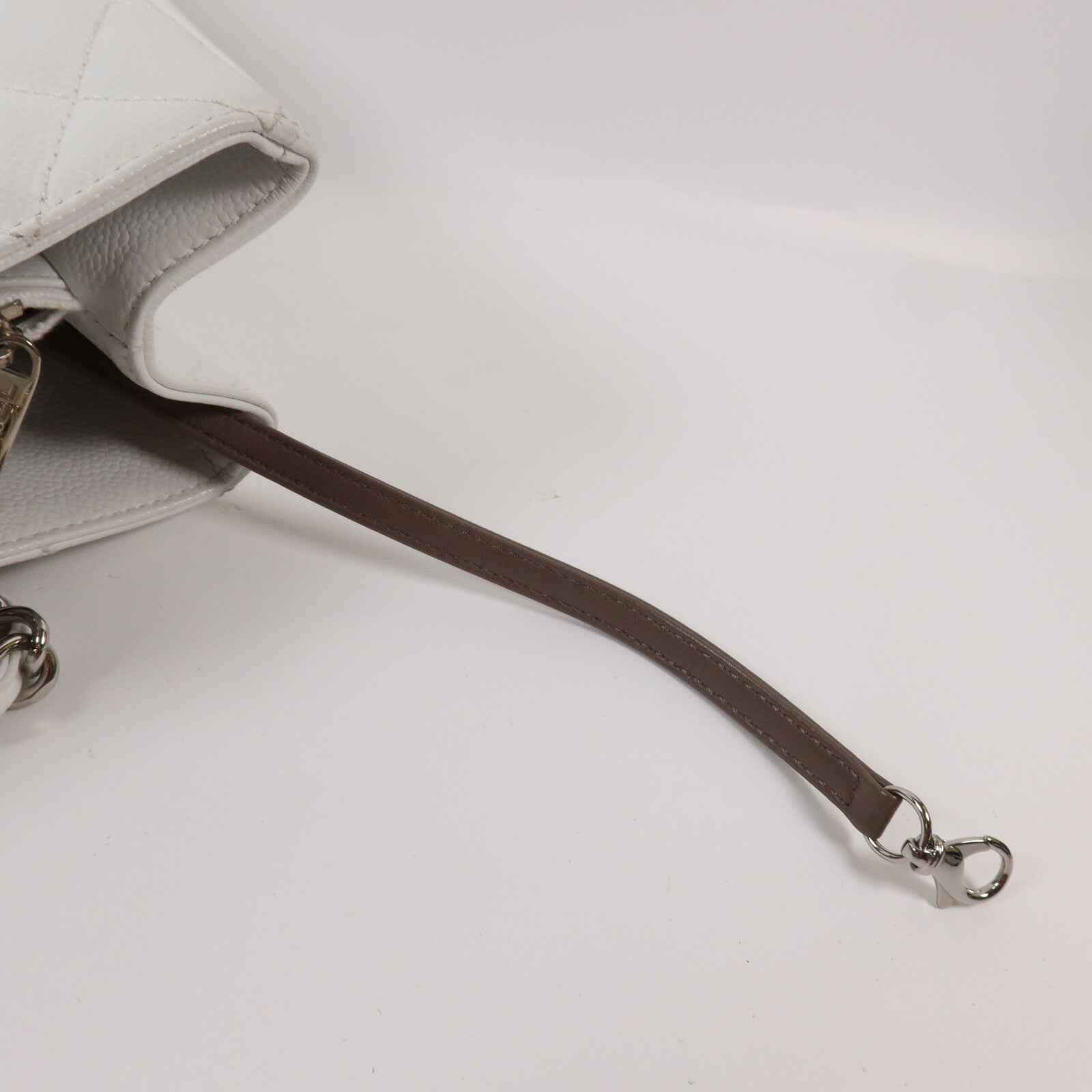 CHANEL 牛皮皮革GST Grand Shopping Tote Bag鏈帶肩背袋