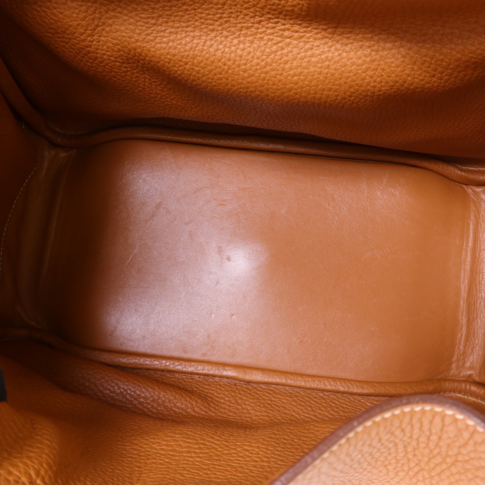 HERMES Clemence皮革Lindy 30銀扣手挽肩背兩用袋Gold