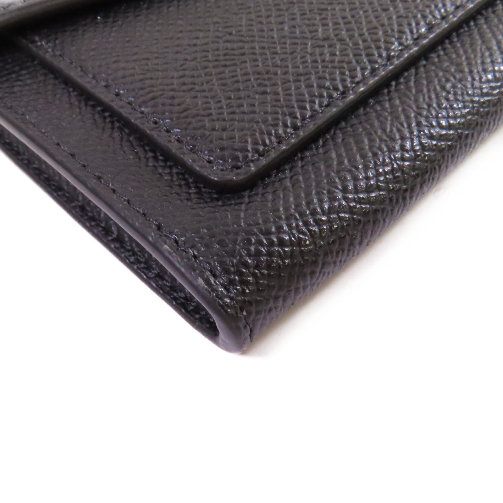 COACH 牛皮皮革Long wallet金扣長錢包黑色