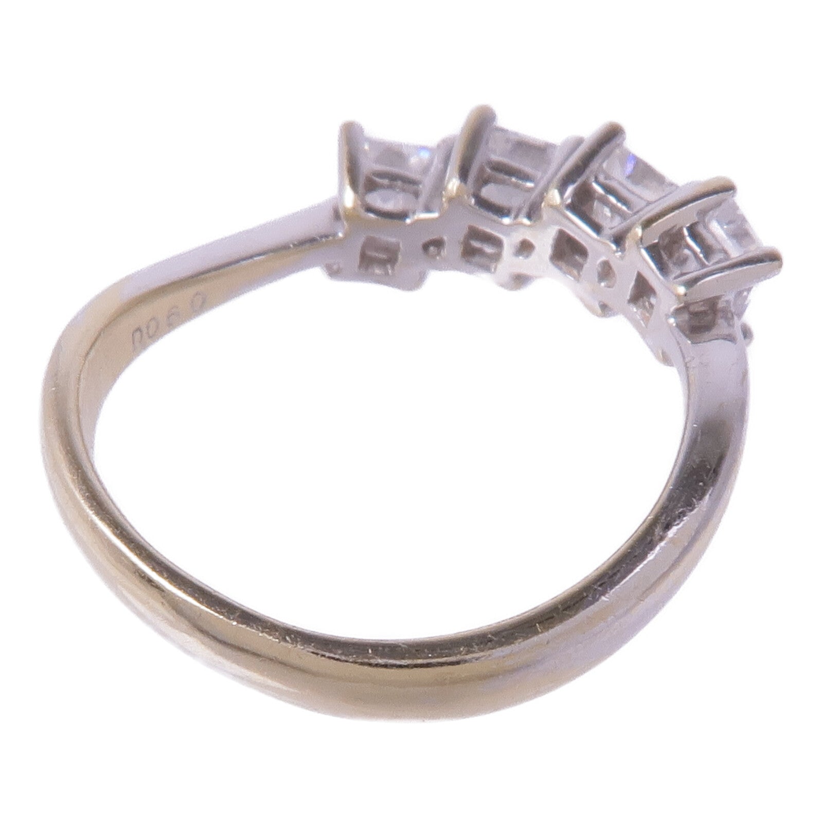 JEWELRY 18K白金Diamond Ring鑽石戒指US#5