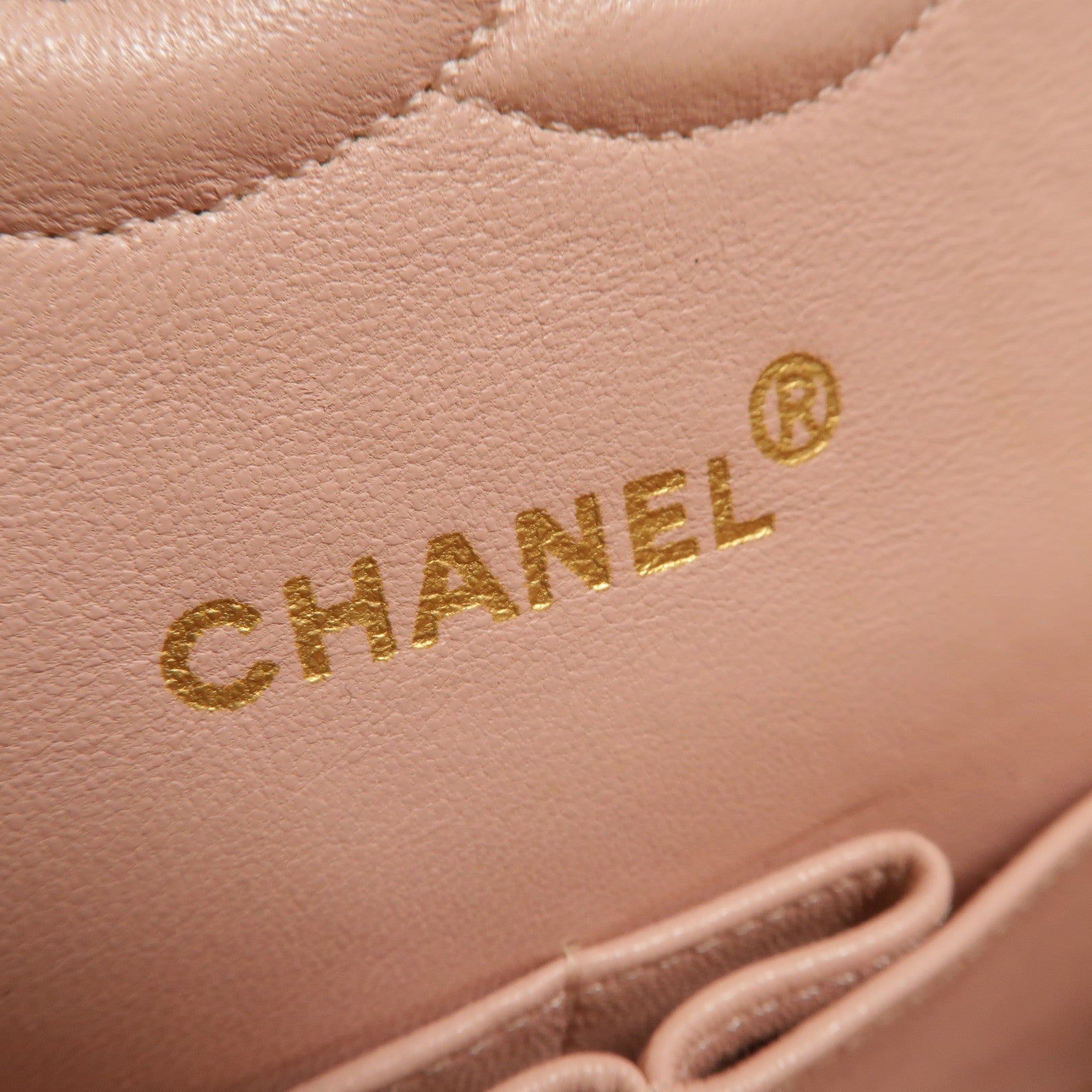 CHANEL 羊皮皮革Vintage Classic 25鏈帶肩背袋