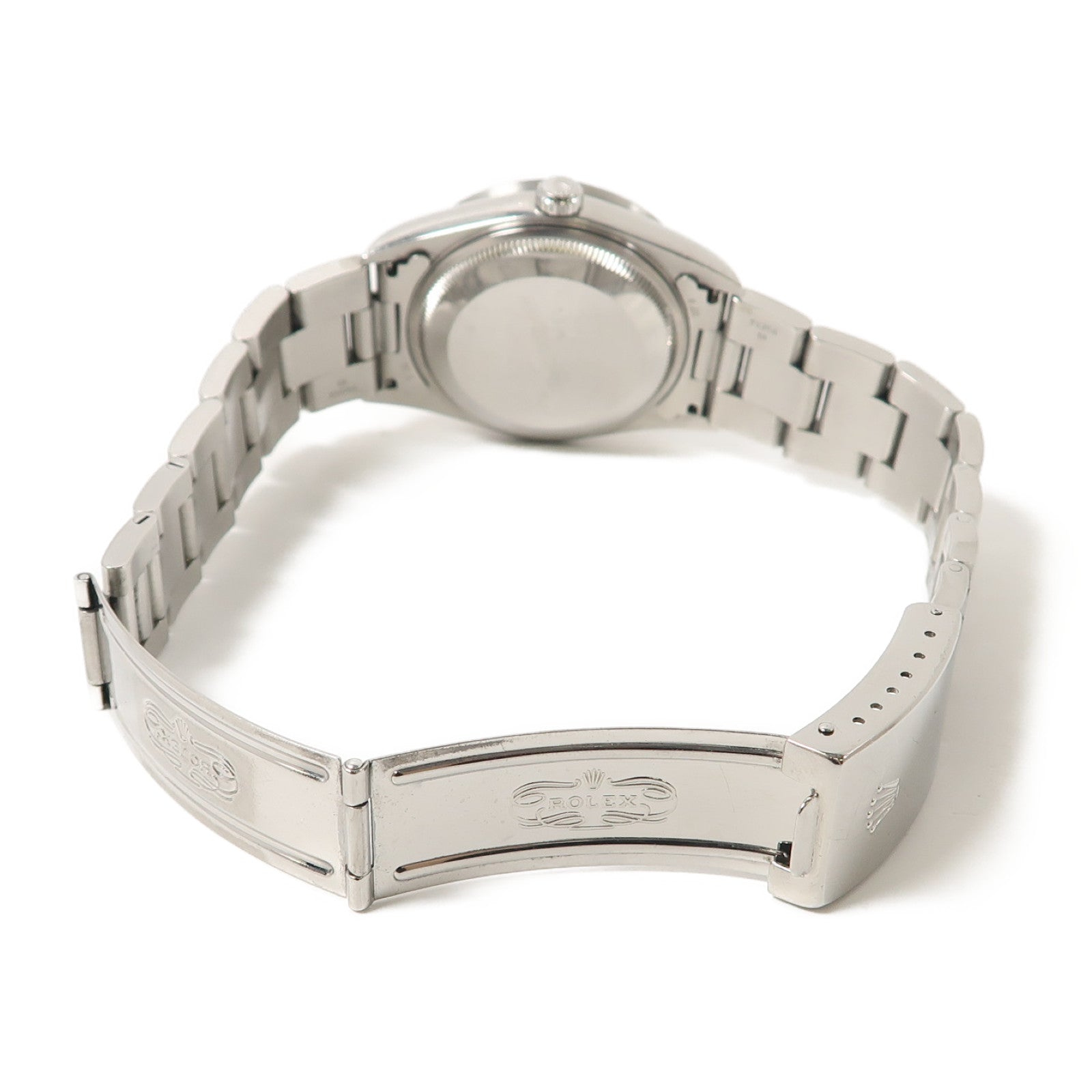 ROLEX Oyster Perpetual不鏽鋼手錶自動機芯黑色