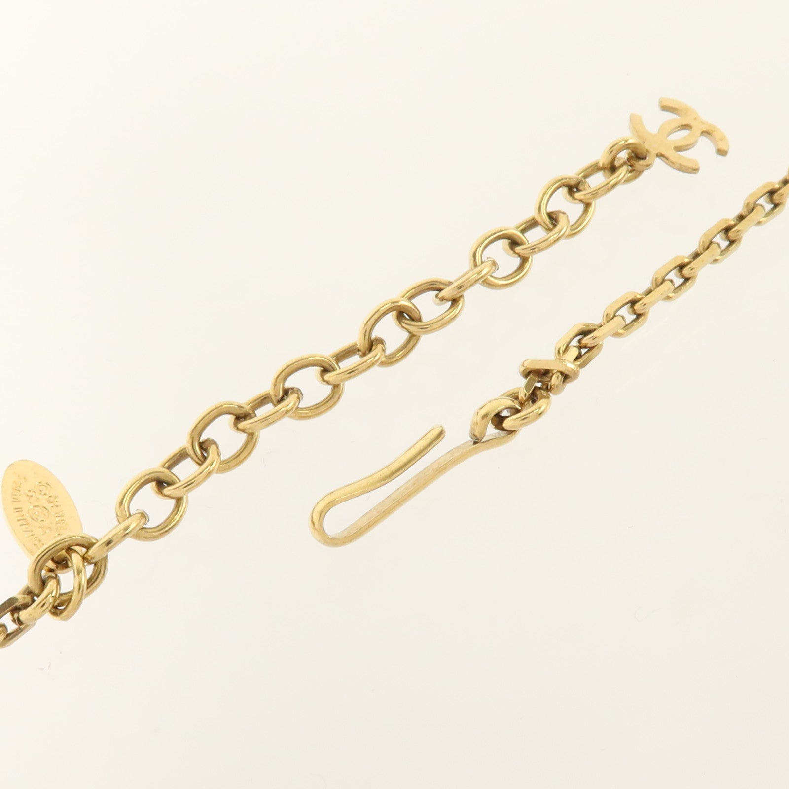 CHANEL PVC/金屬Necklace項鏈