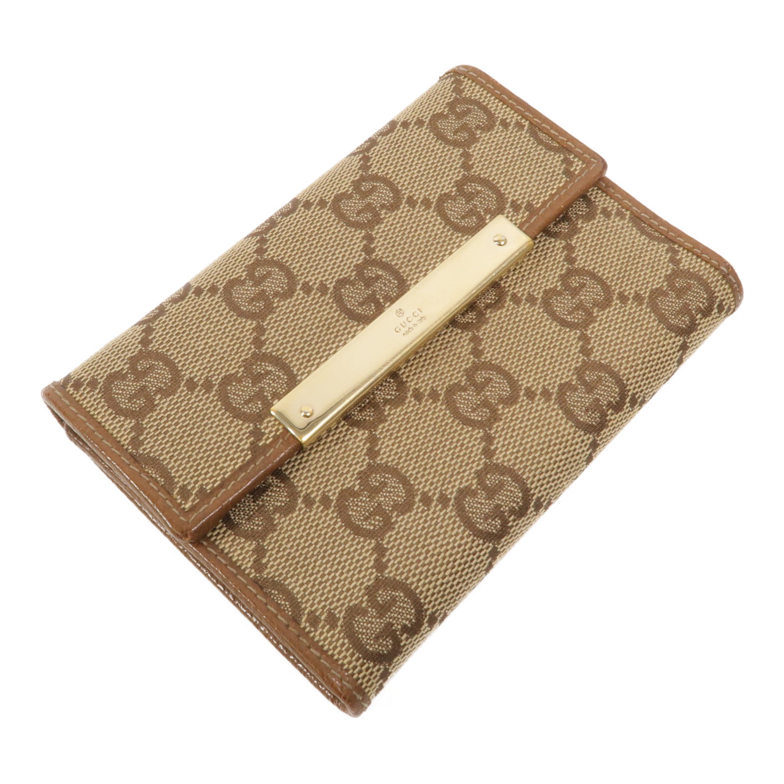 GUCCI 帆布Tri-fold Wallet錢包