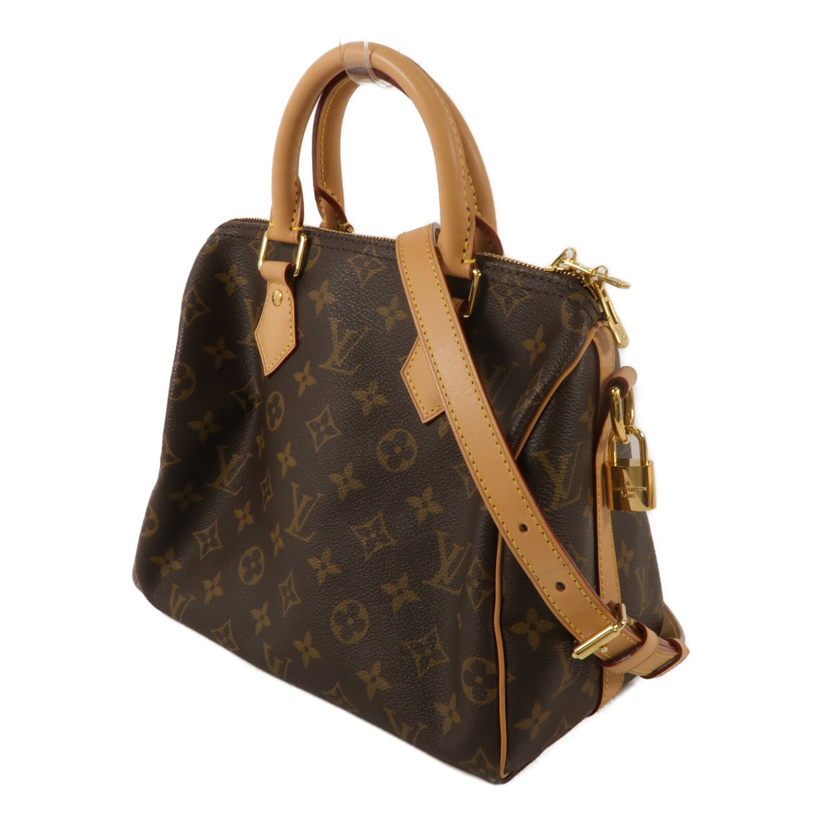 LOUIS VUITTON Monogram Speedy Bandouliere 25手挽肩背兩用袋