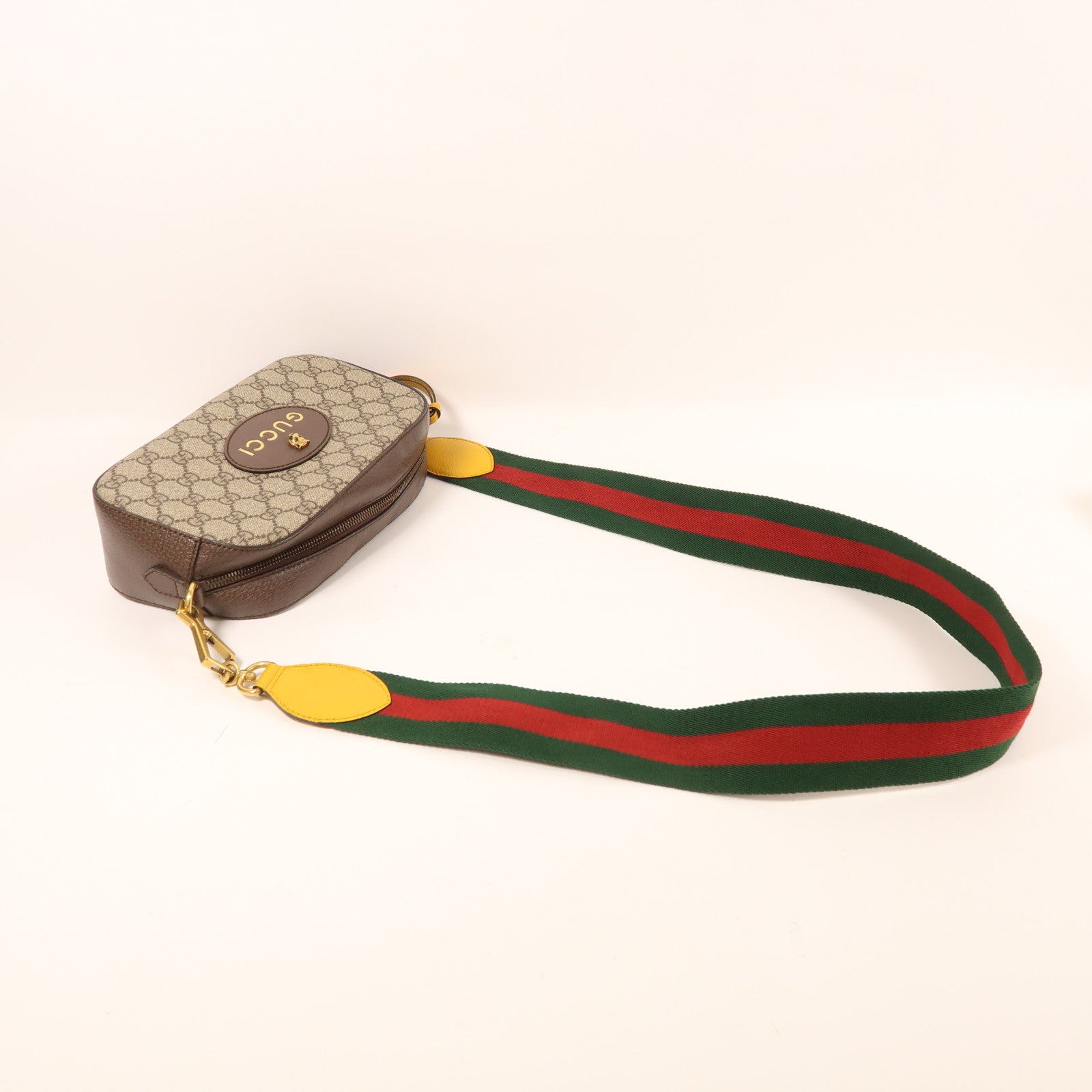 GUCCI 塗層帆布GG Supreme肩背袋