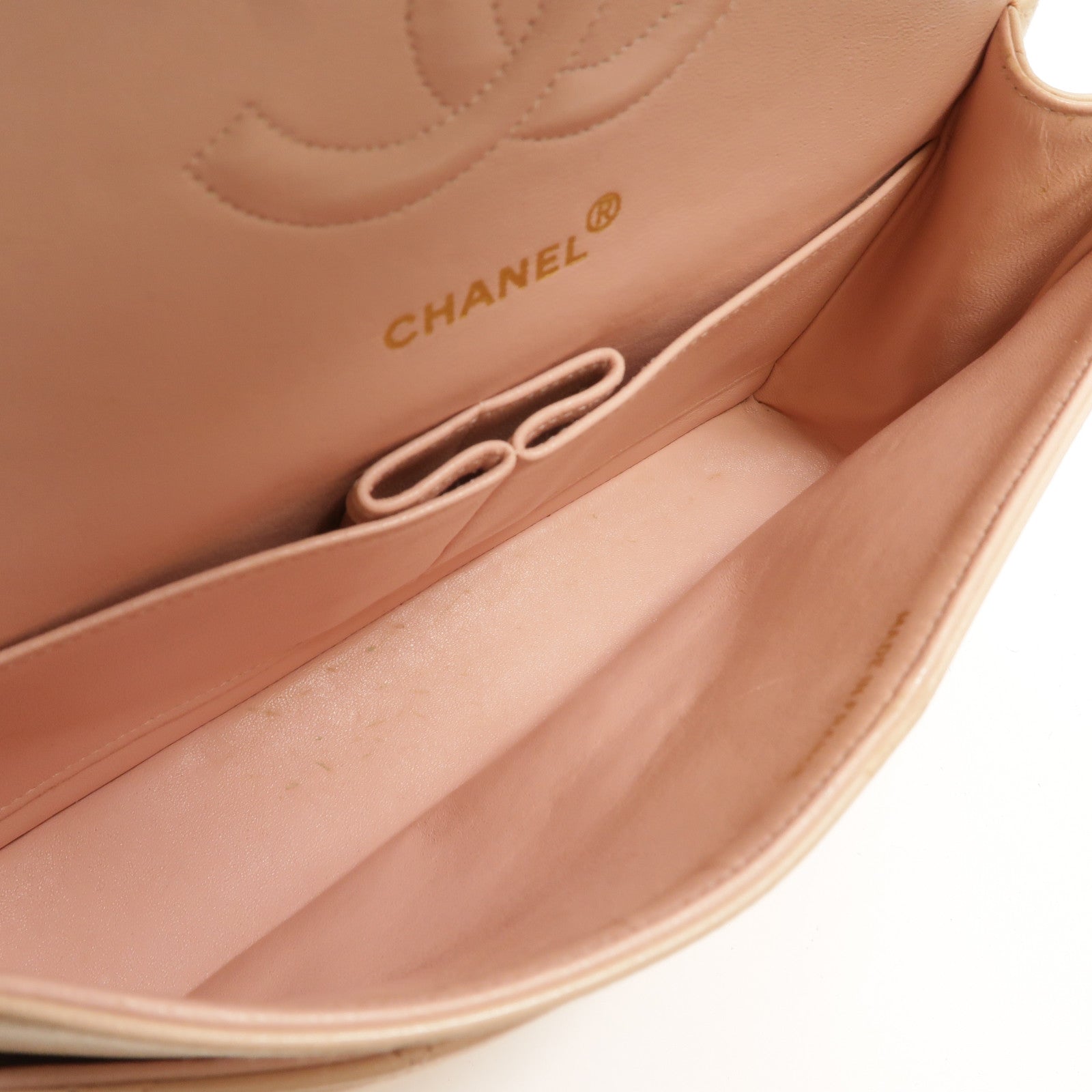 CHANEL 羊皮皮革Vintage Classic 25鏈帶肩背袋
