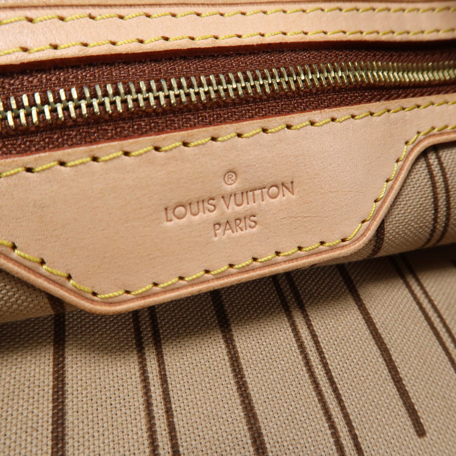 LOUIS VUITTON Monogram Delightful MM金扣肩背袋啡色