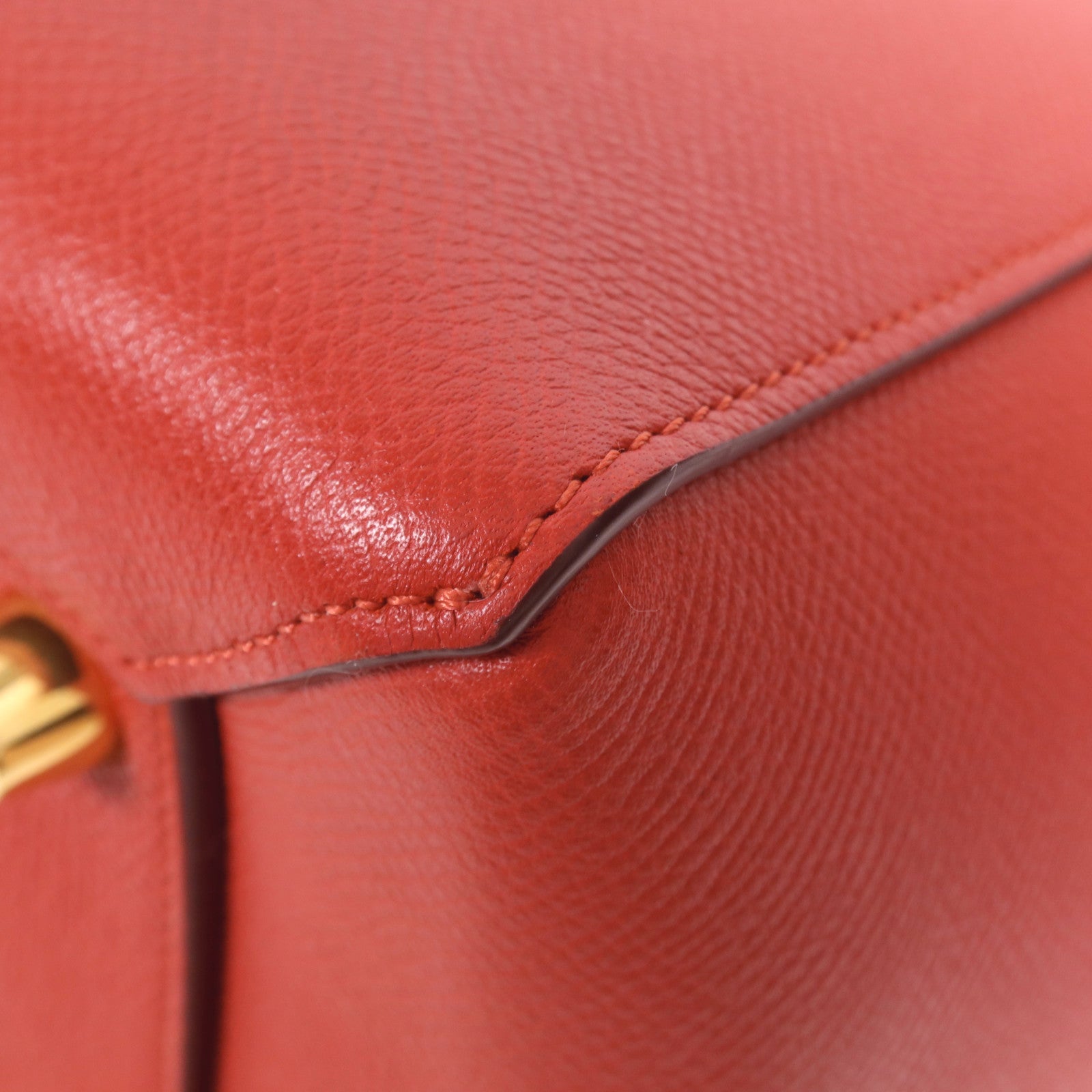 CELINE 牛皮皮革Micro Belt Bag金扣手挽肩背兩用袋