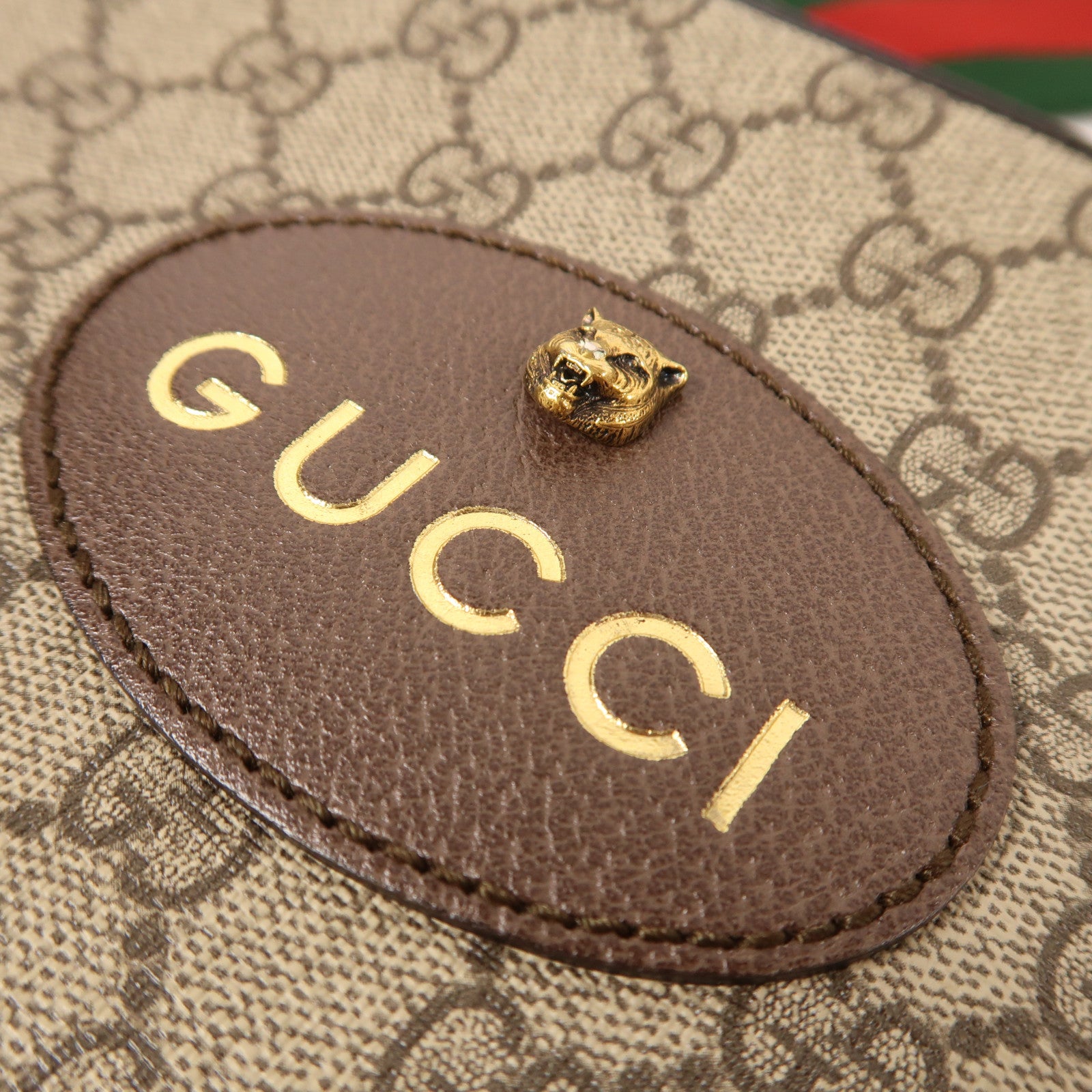 GUCCI 塗層帆布GG Supreme肩背袋