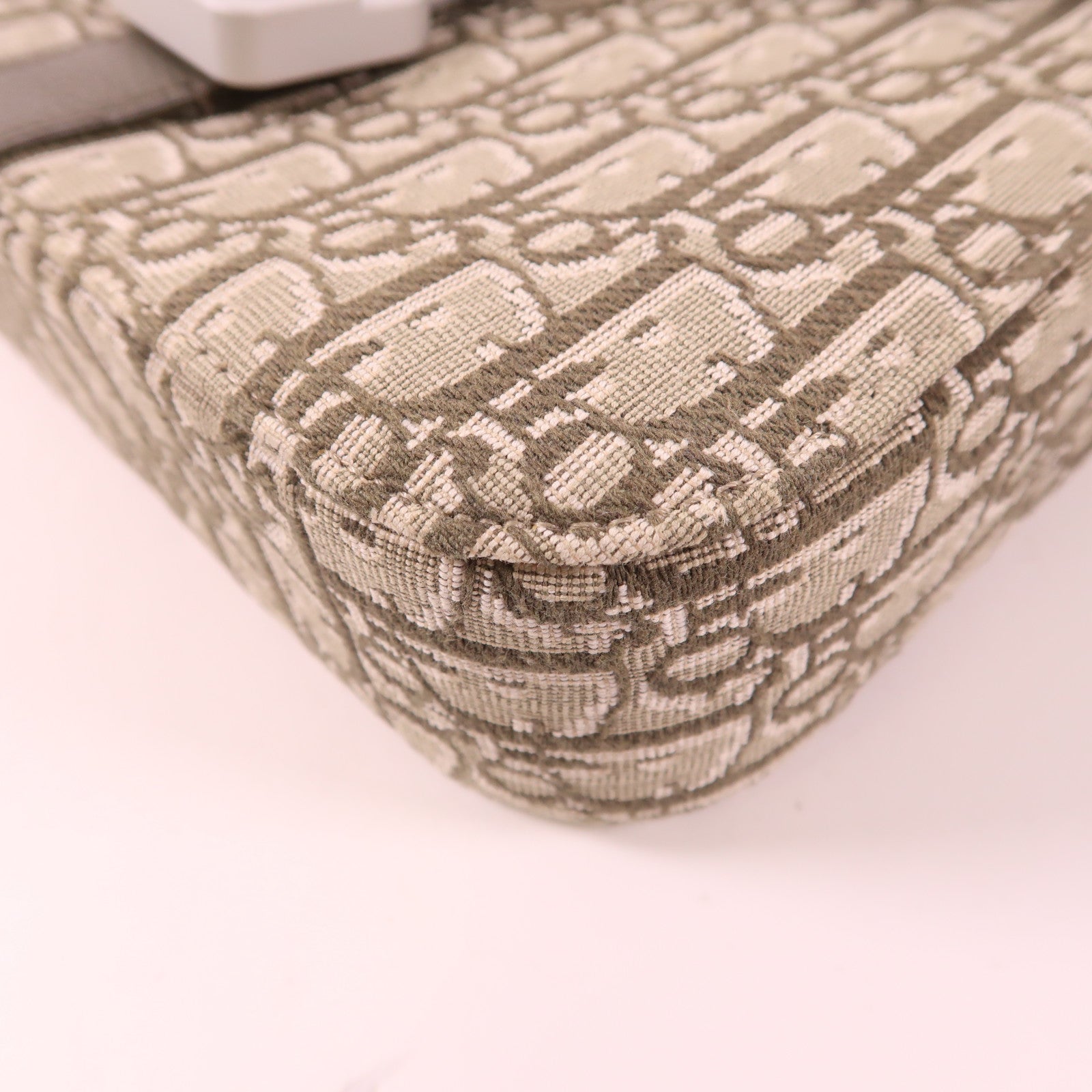 Dior 帆布Dior Oblique Shoulder Bag銀扣肩背袋