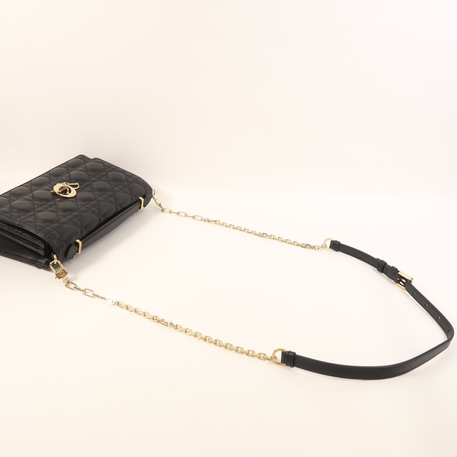 Dior 羊皮皮革My Dior Top Handle Bag金扣手挽肩背兩用袋