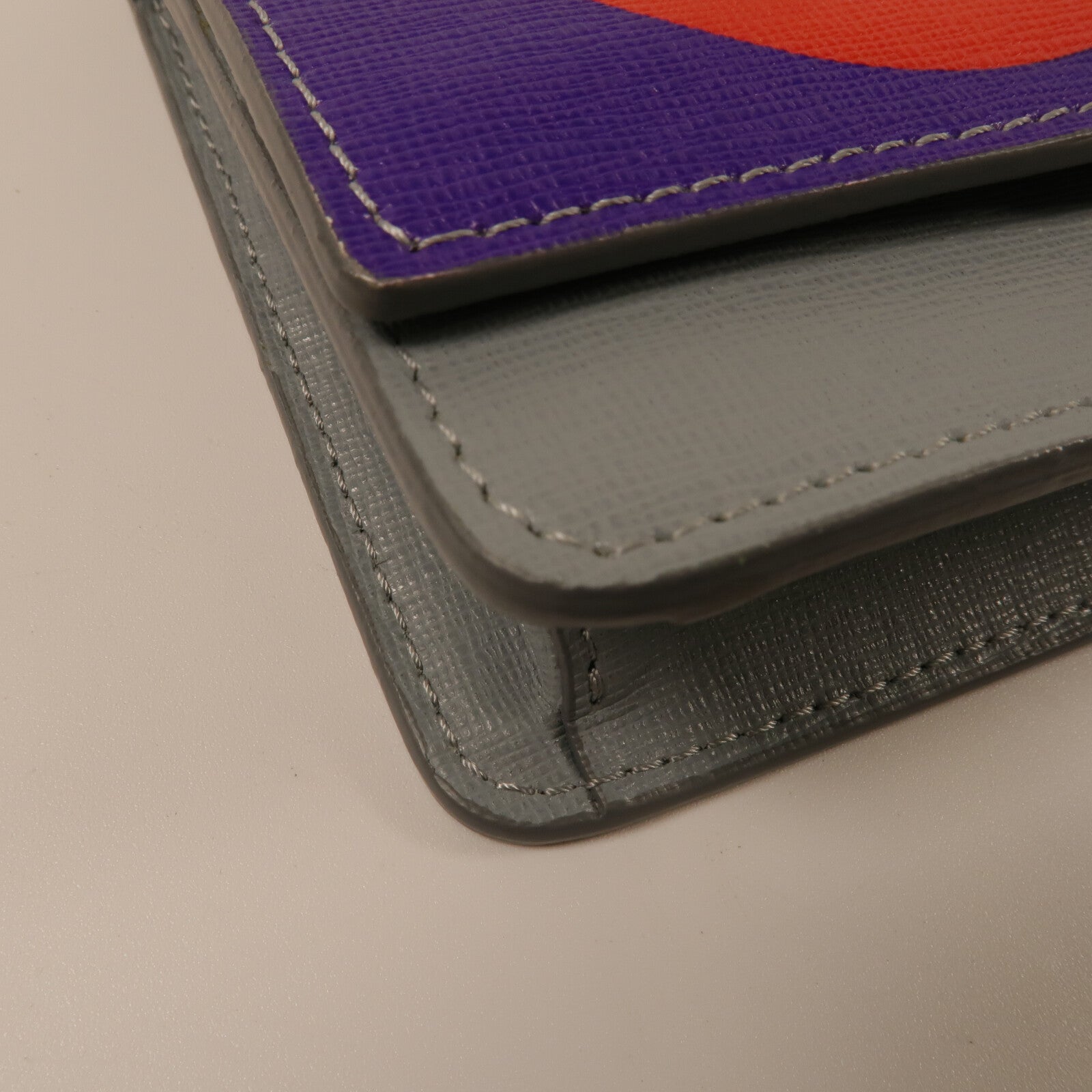 FENDI 牛皮皮革Monster Wallet On Chan鏈帶肩背袋