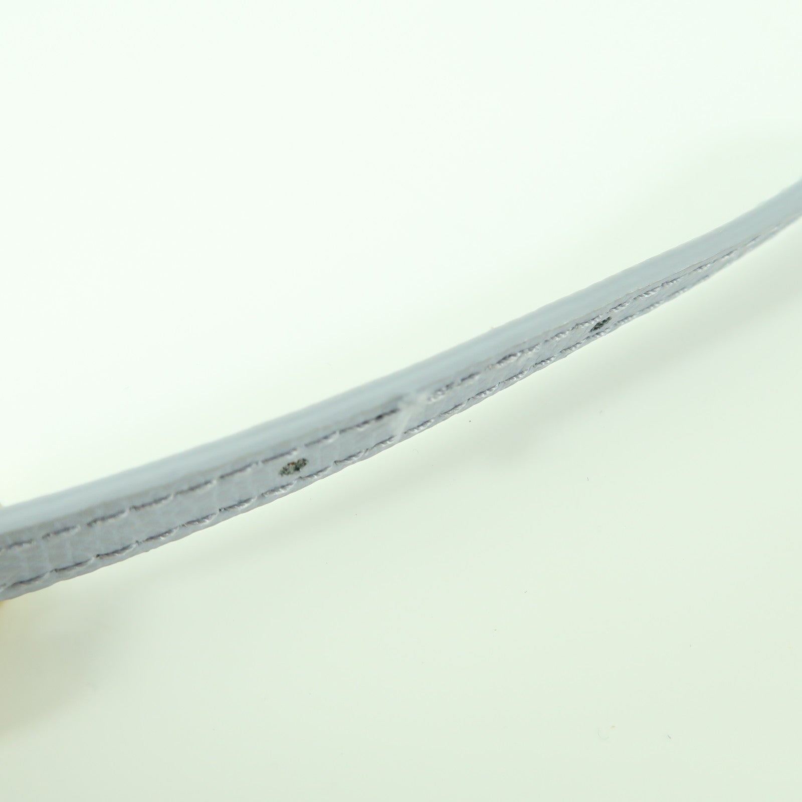 Furla 牛皮皮革Chain Shoulder金扣鏈帶肩背袋淺藍色