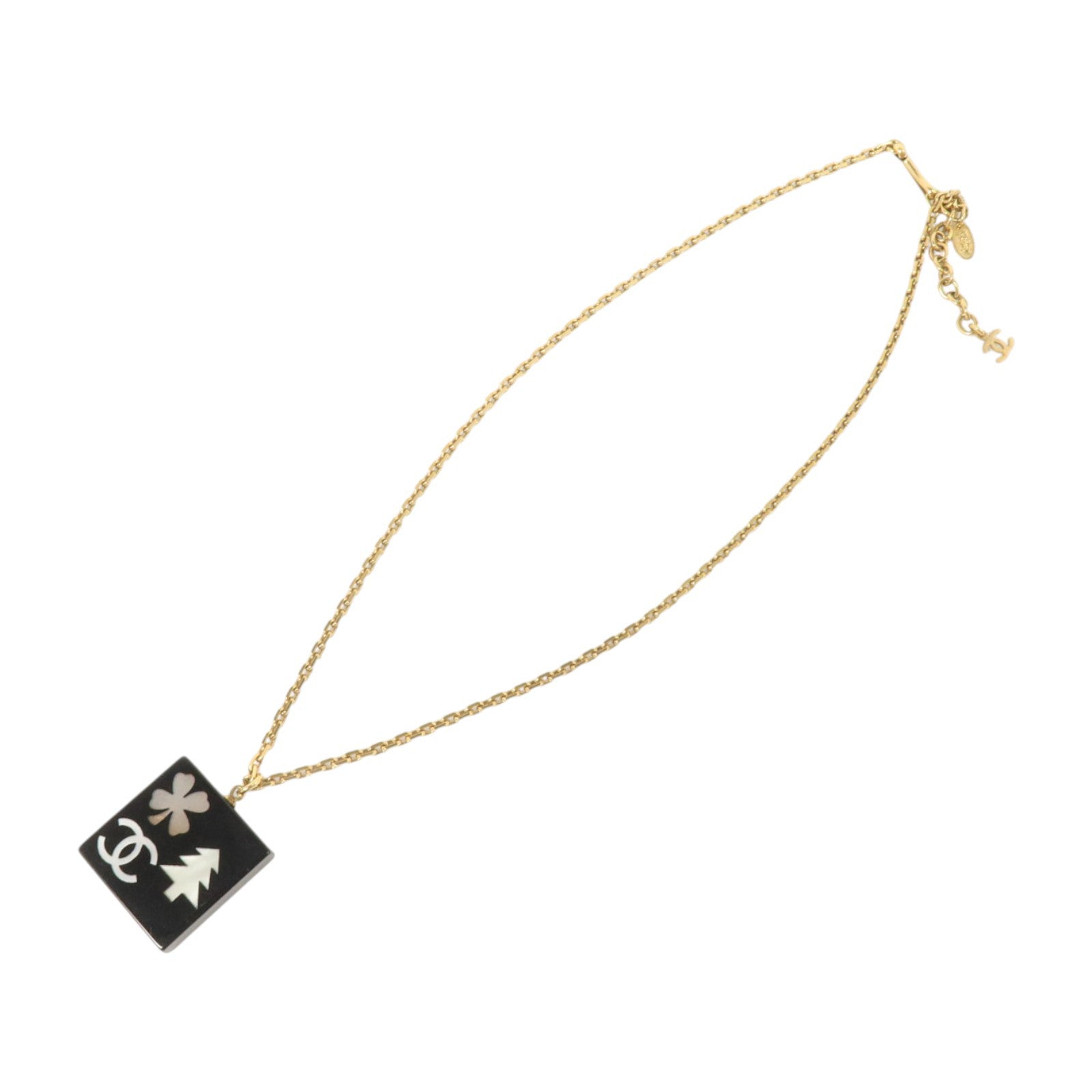 CHANEL PVC/金屬Necklace項鏈