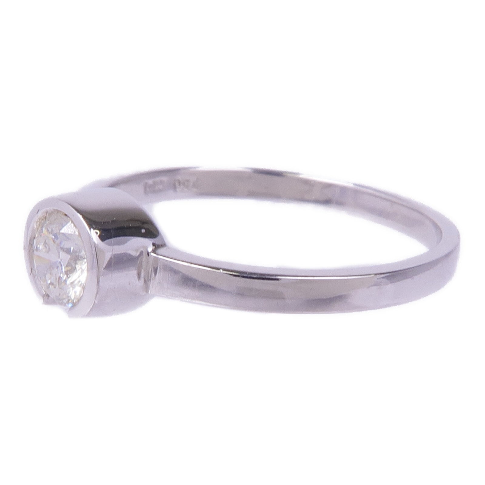 JEWELRY 【激減優惠】18K白金Diamond Ring鑽石戒指US#5.75