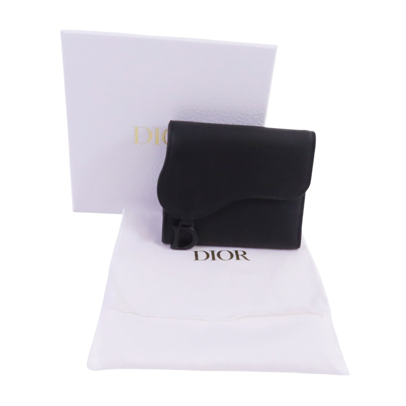 Dior 牛皮皮革Short Wallet短錢包