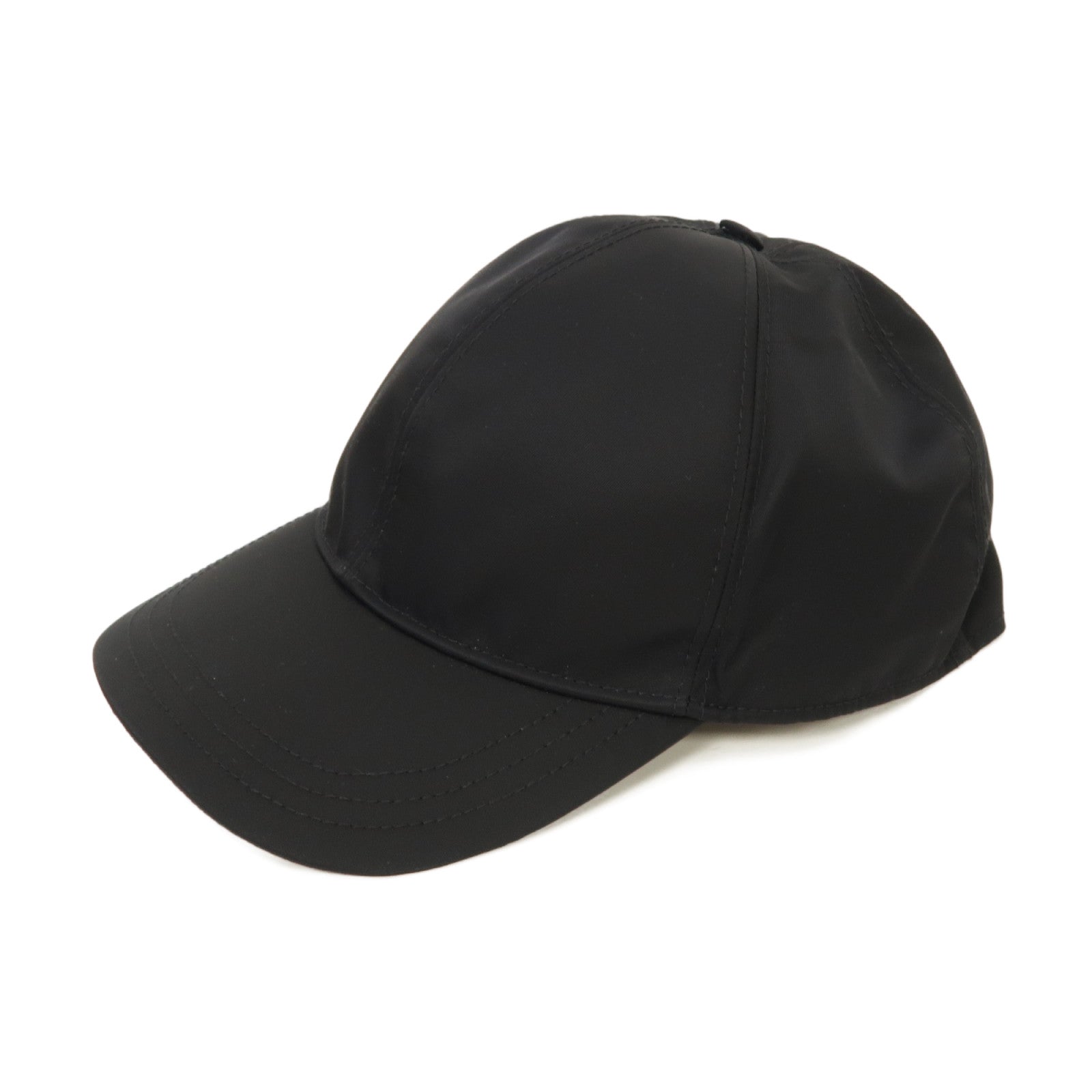 PRADA 尼龍Cap Hat帽子黑色