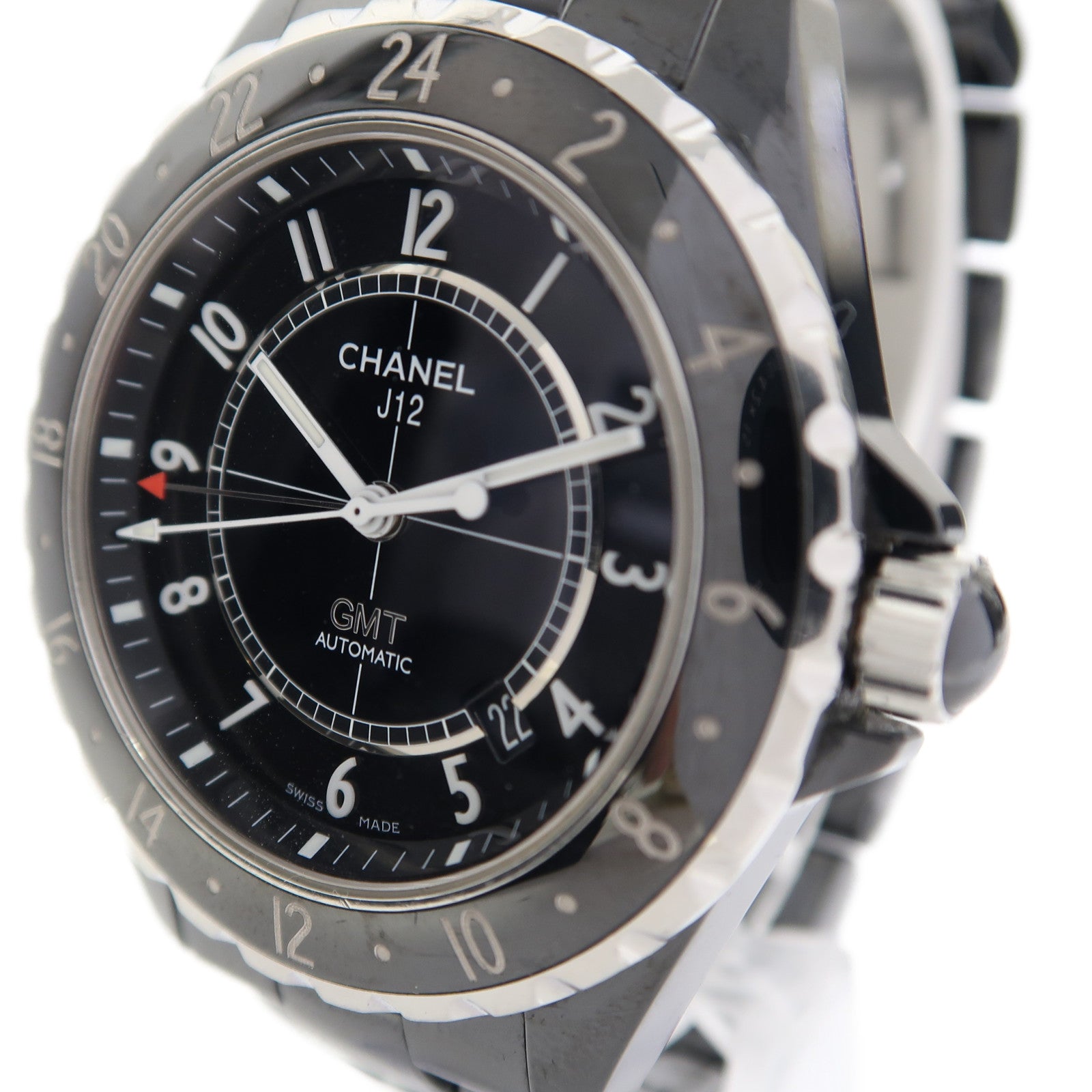 CHANEL J12不鏽鋼/陶瓷手錶石英機芯黑色