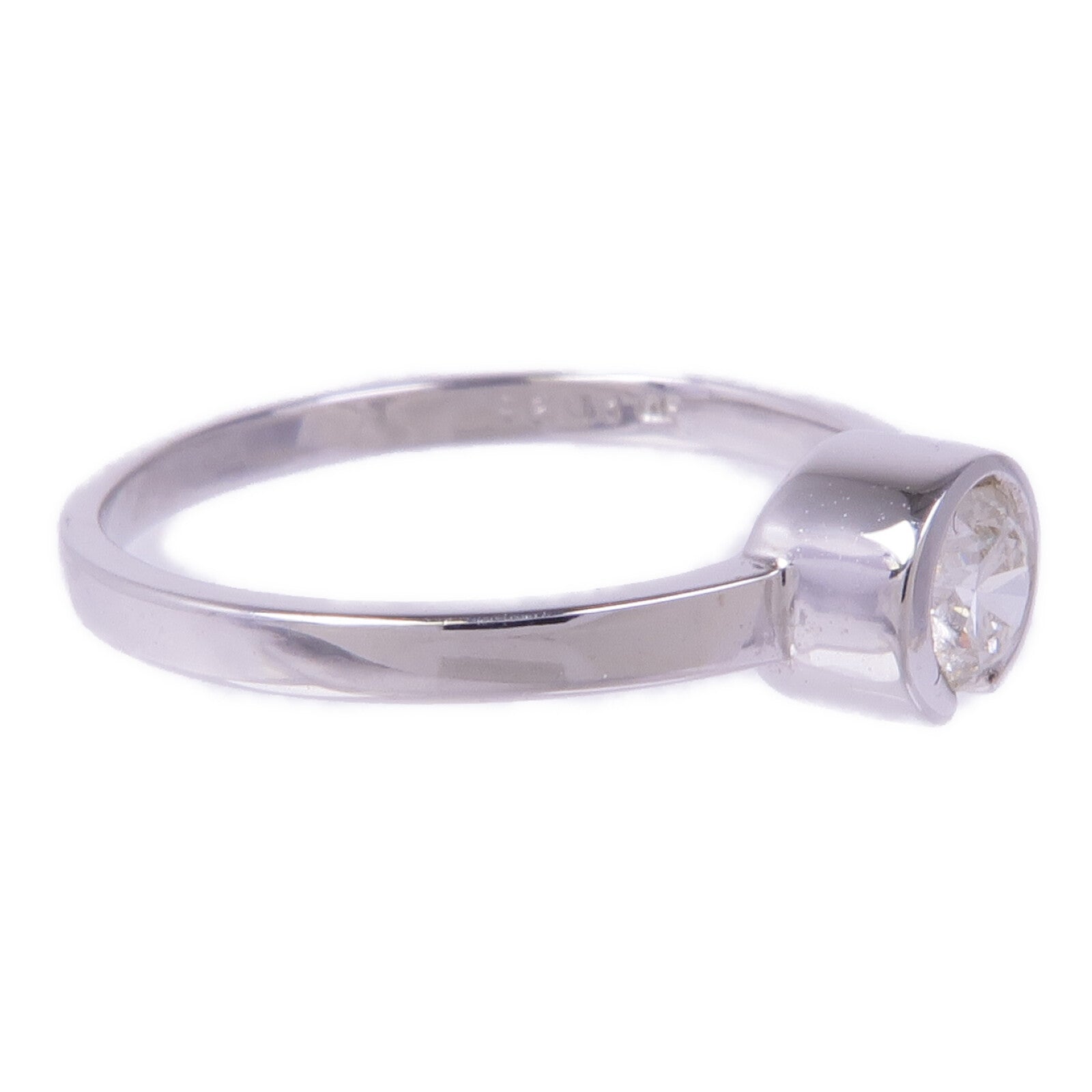 JEWELRY 【激減優惠】18K白金Diamond Ring鑽石戒指US#5.75