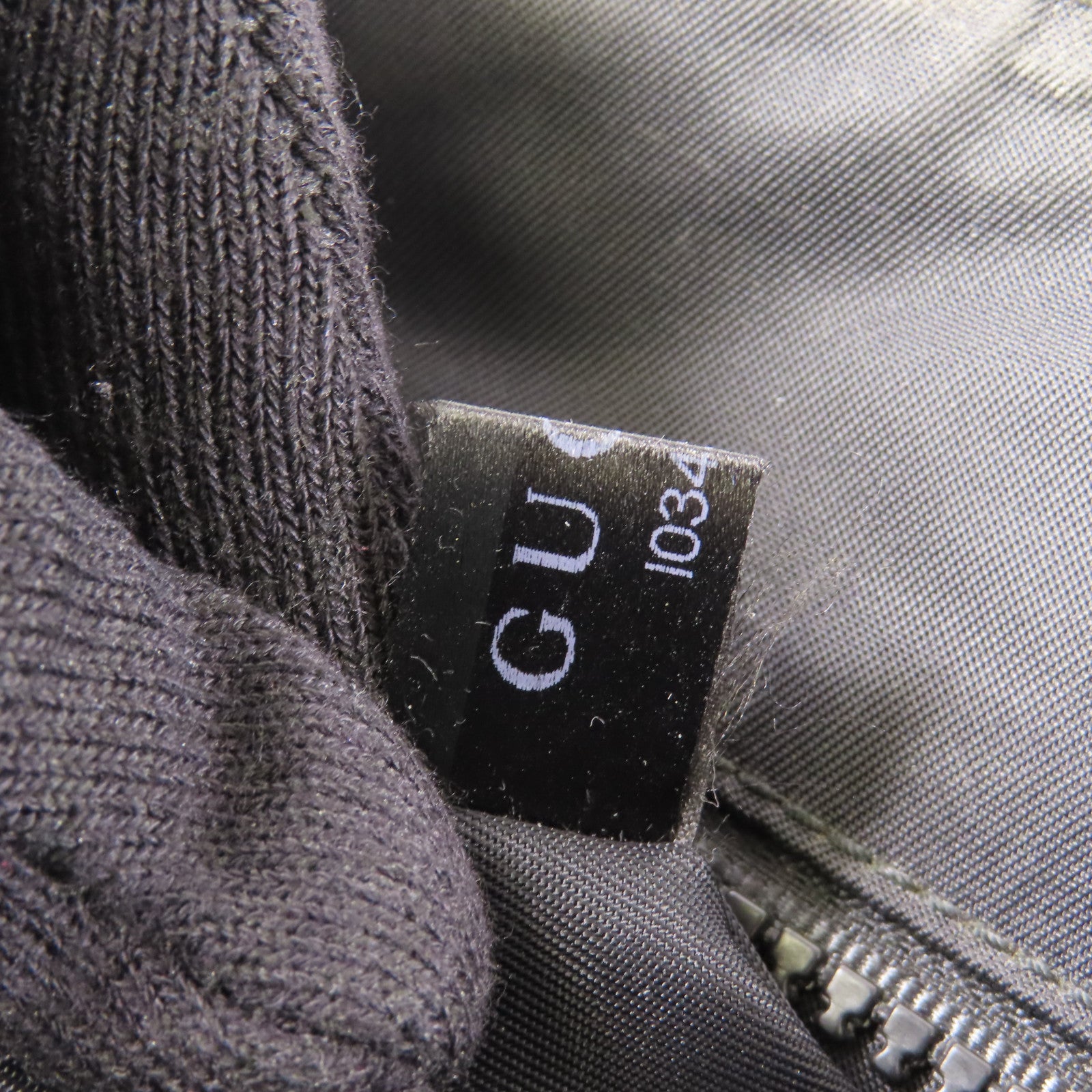 GUCCI GG Shoulder Bag 169935 PVC Coated Canvas Black