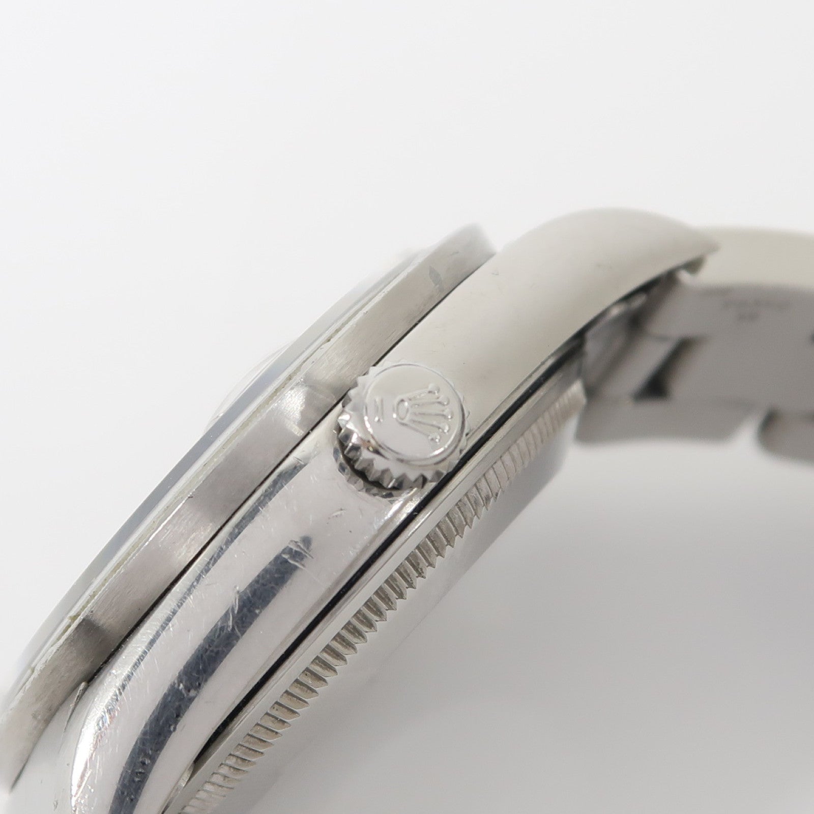 ROLEX Oyster Perpetual不鏽鋼手錶自動機芯黑色