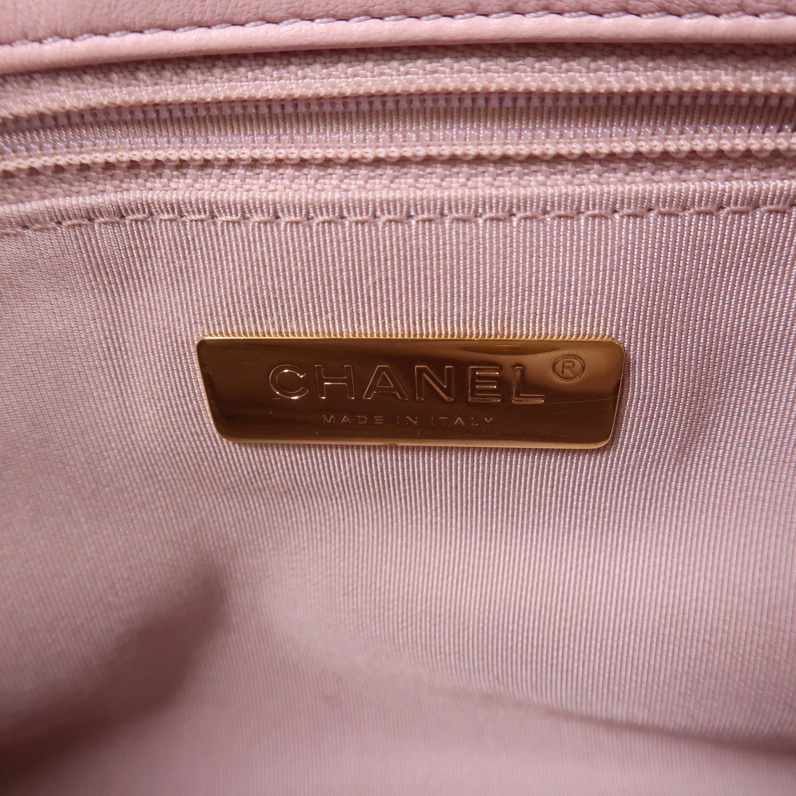 CHANEL 羊皮皮革Chanel 19 Large手挽肩背兩用袋