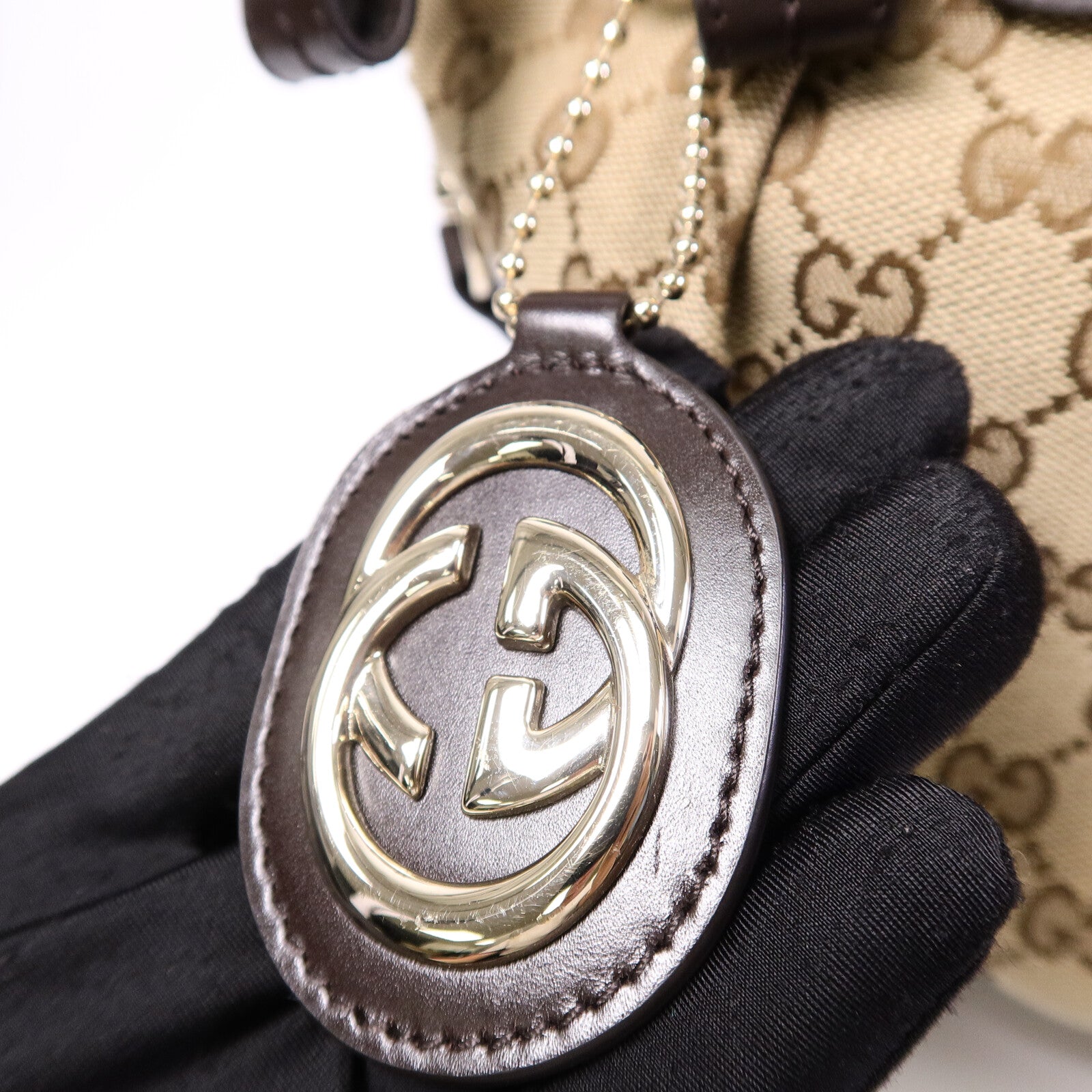 GUCCI 帆布2 Way Shoulder Bag手挽肩背兩用袋