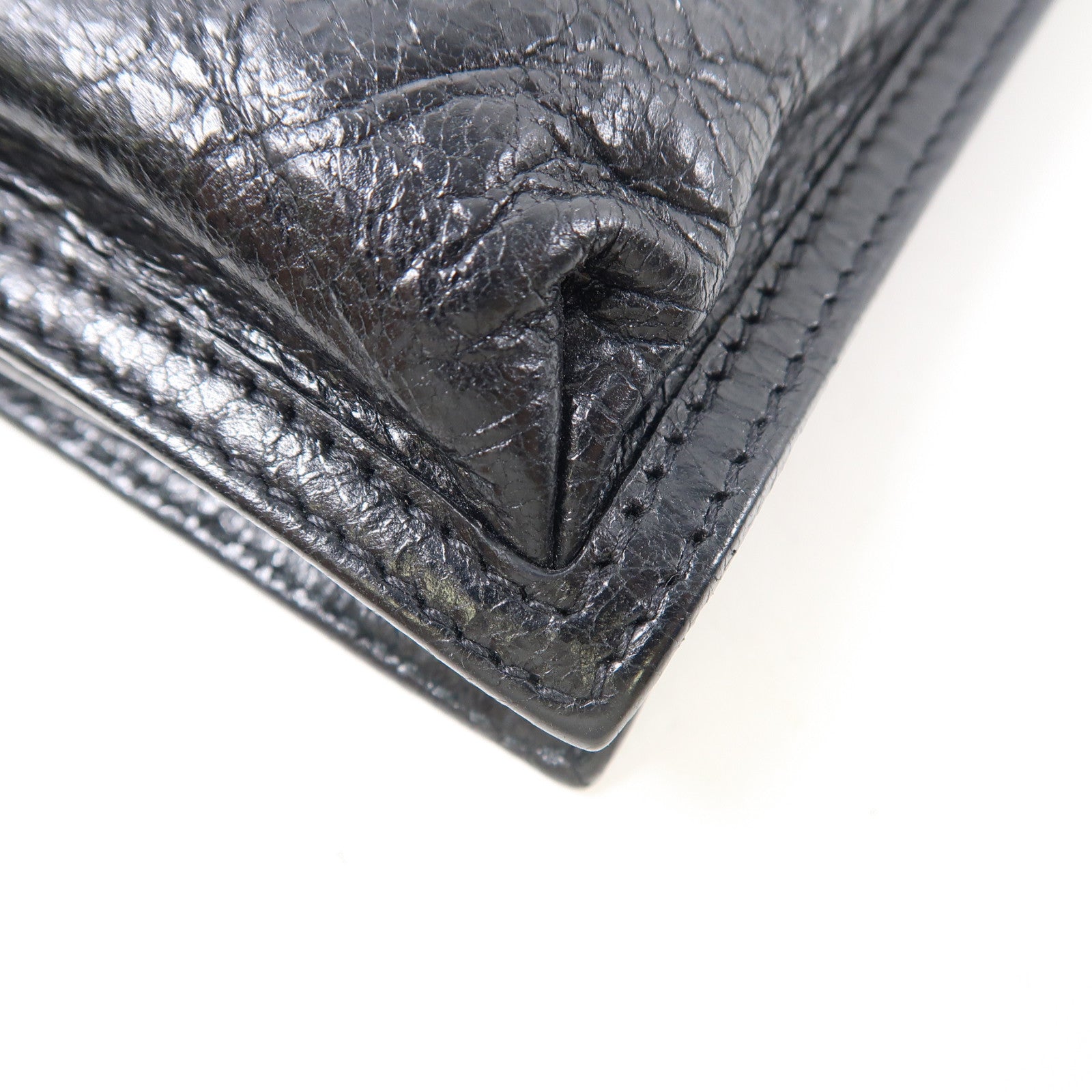 BALENCIAGA 牛皮皮革Shoulder Bag肩背袋黑色