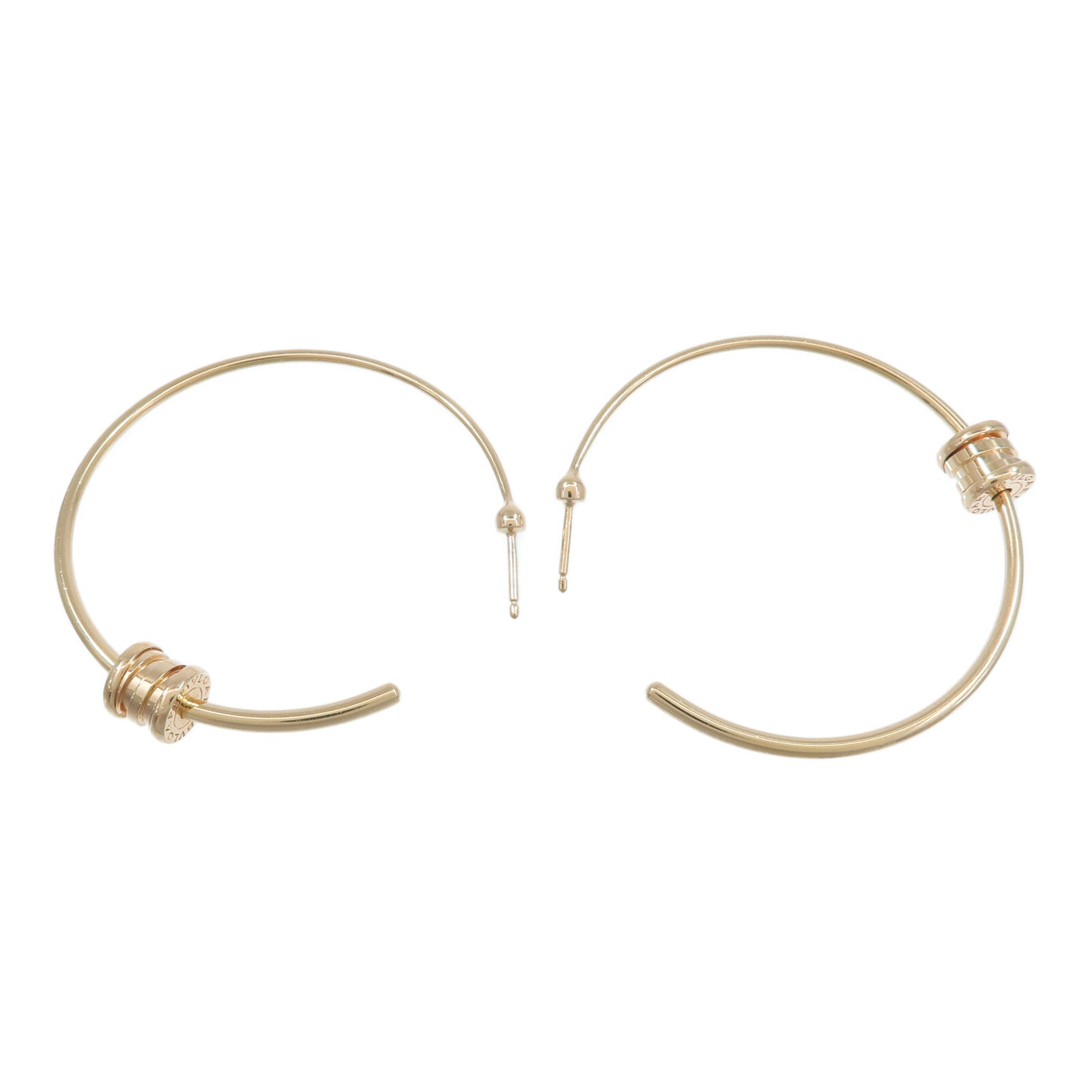 BVLGARI 18K玫瑰金B-Zero 1 Earring耳環