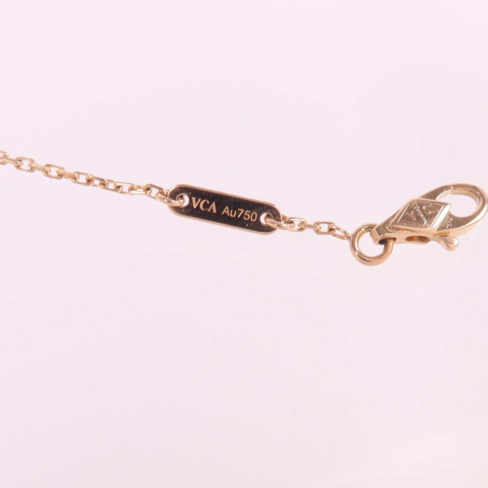 Van Cleef & Arpels 18K玫瑰金Sweet Alhambra Bracelet紅玉髓手鏈