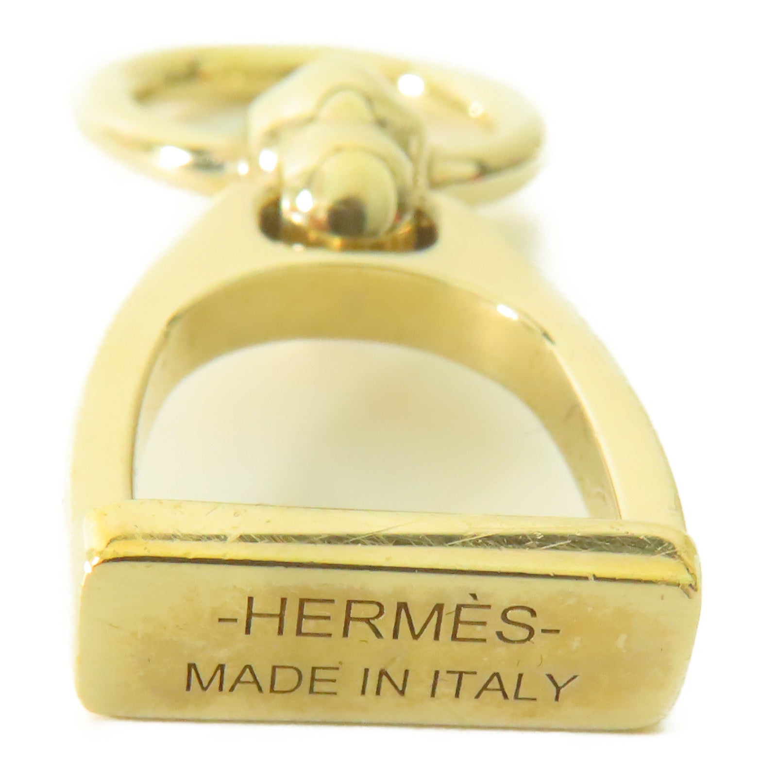 HERMES Scarf Ring  Metal