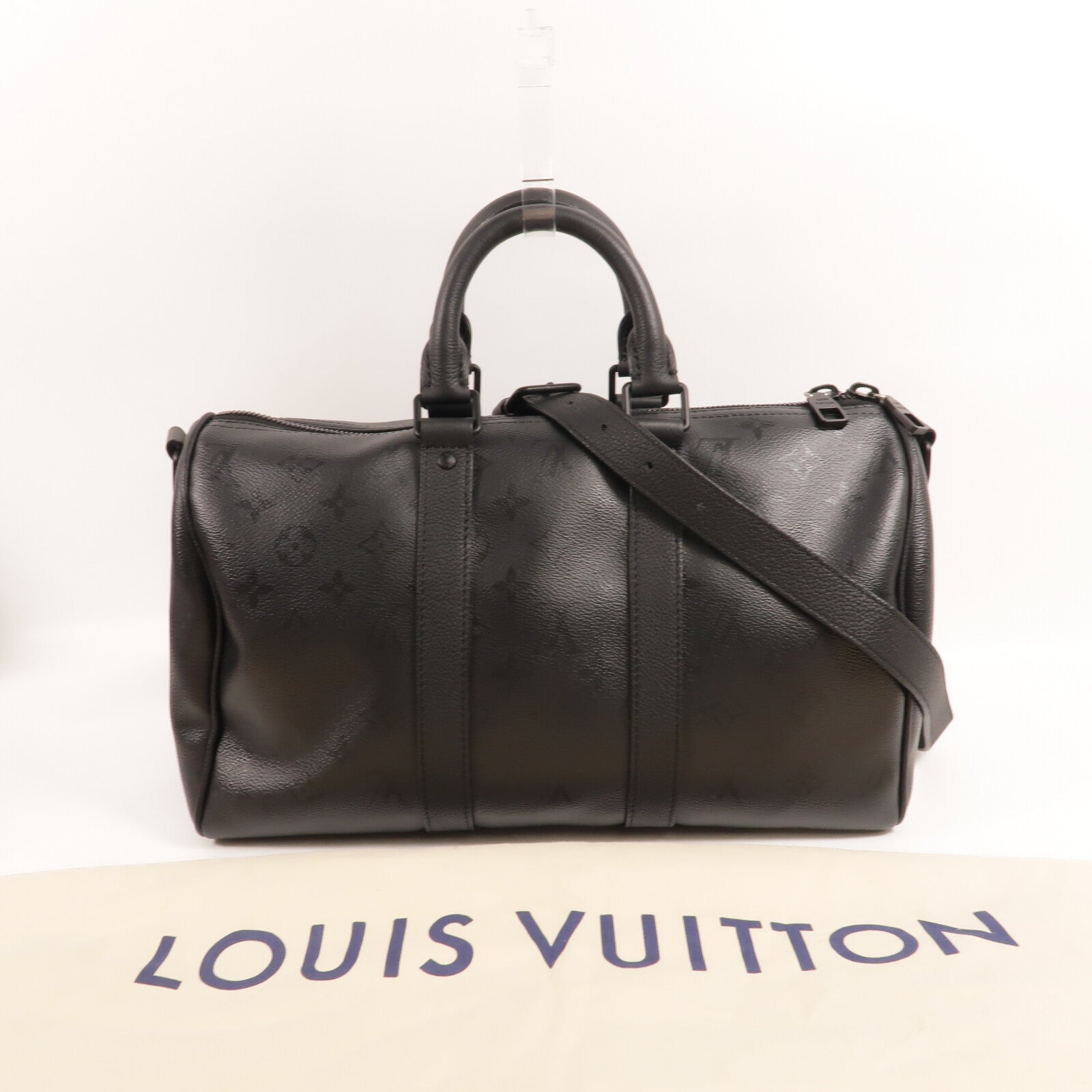 LOUIS VUITTON Monogram Midnight Keepall Bandouliere 35手挽肩背兩用袋