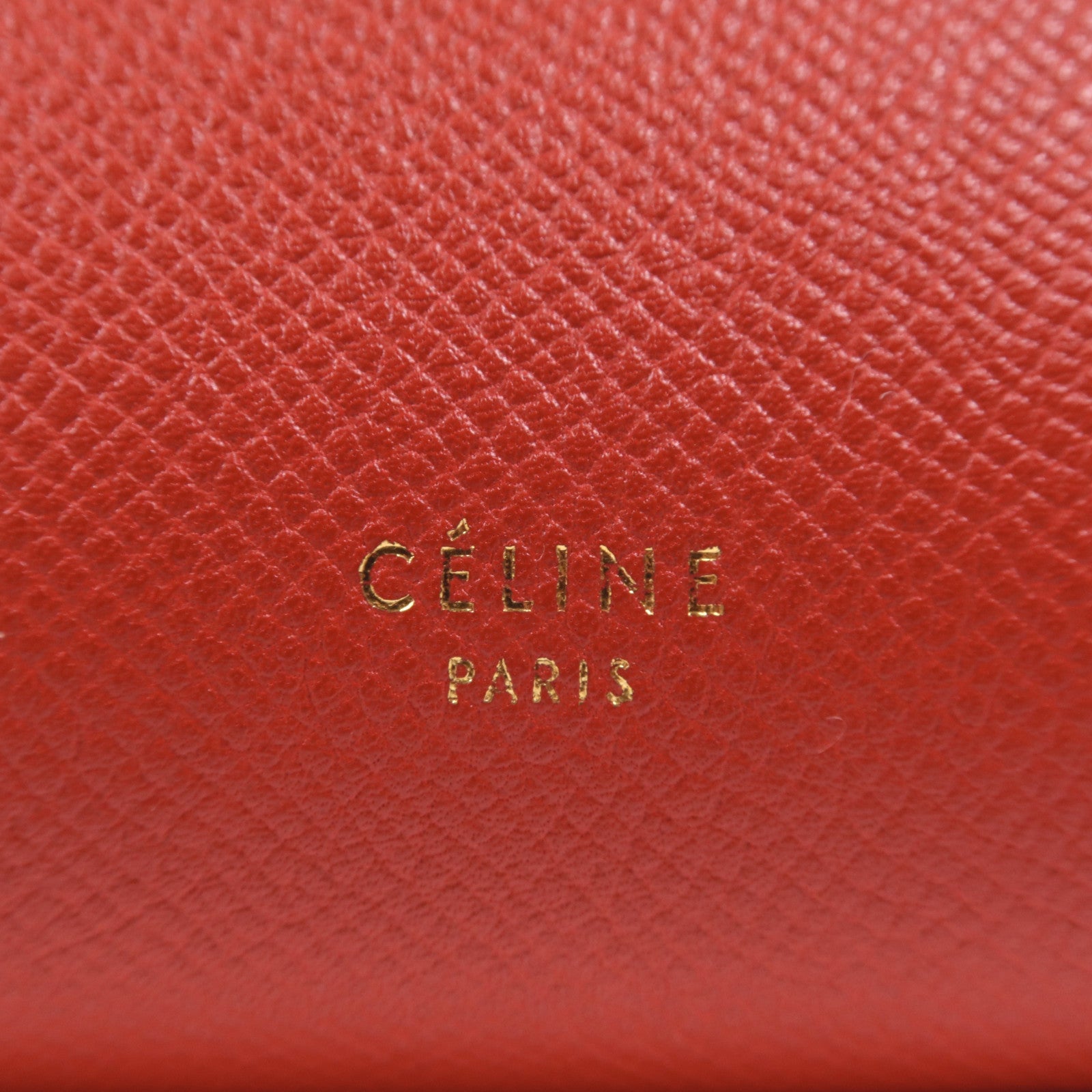 CELINE 牛皮皮革Micro Belt Bag金扣手挽肩背兩用袋