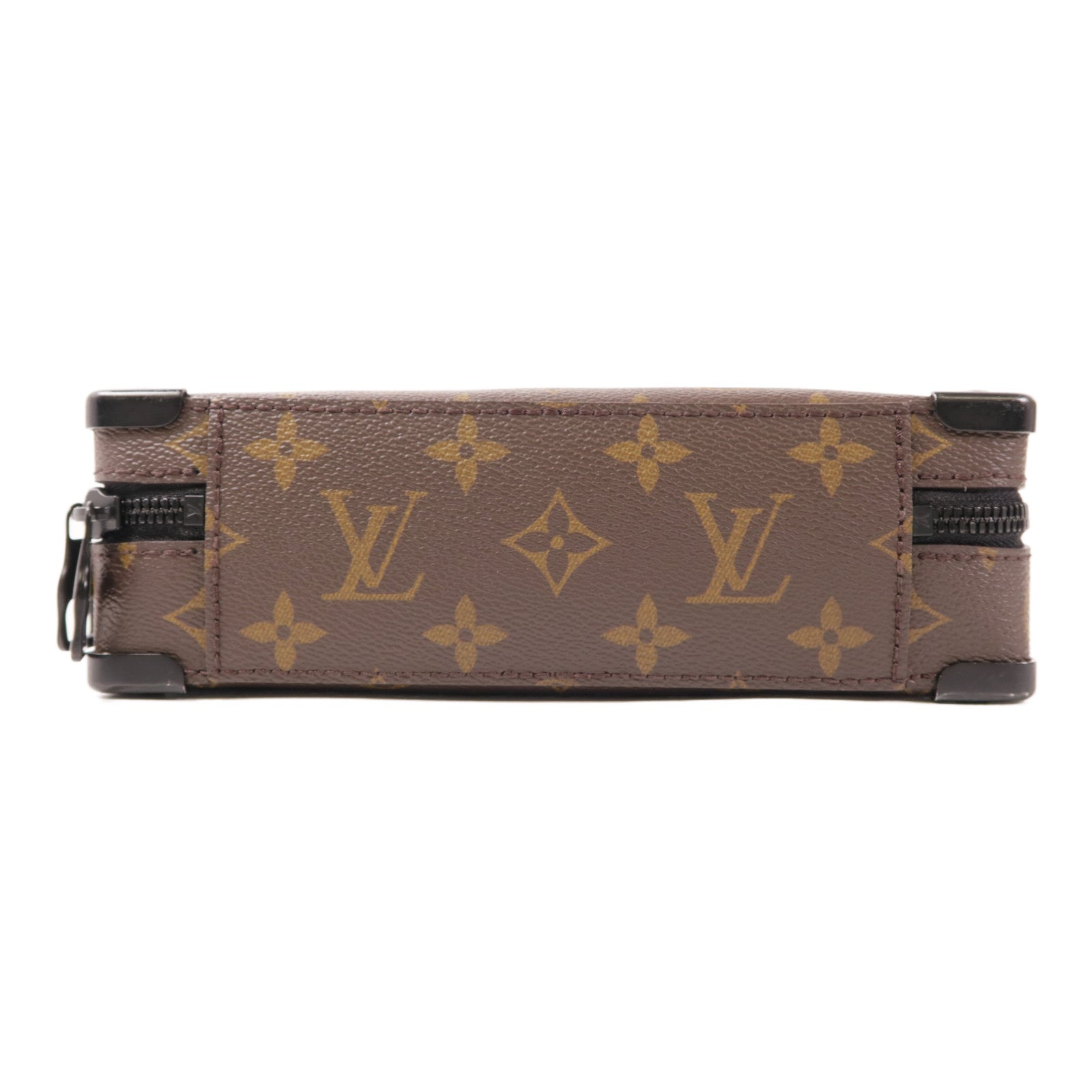LOUIS VUITTON Monogram Macassar Handle Soft Truck手挽肩背兩用袋