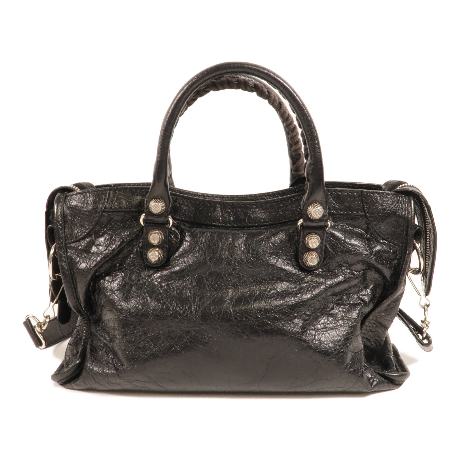 BALENCIAGA 羊皮皮革Giant New City手挽肩背兩用袋