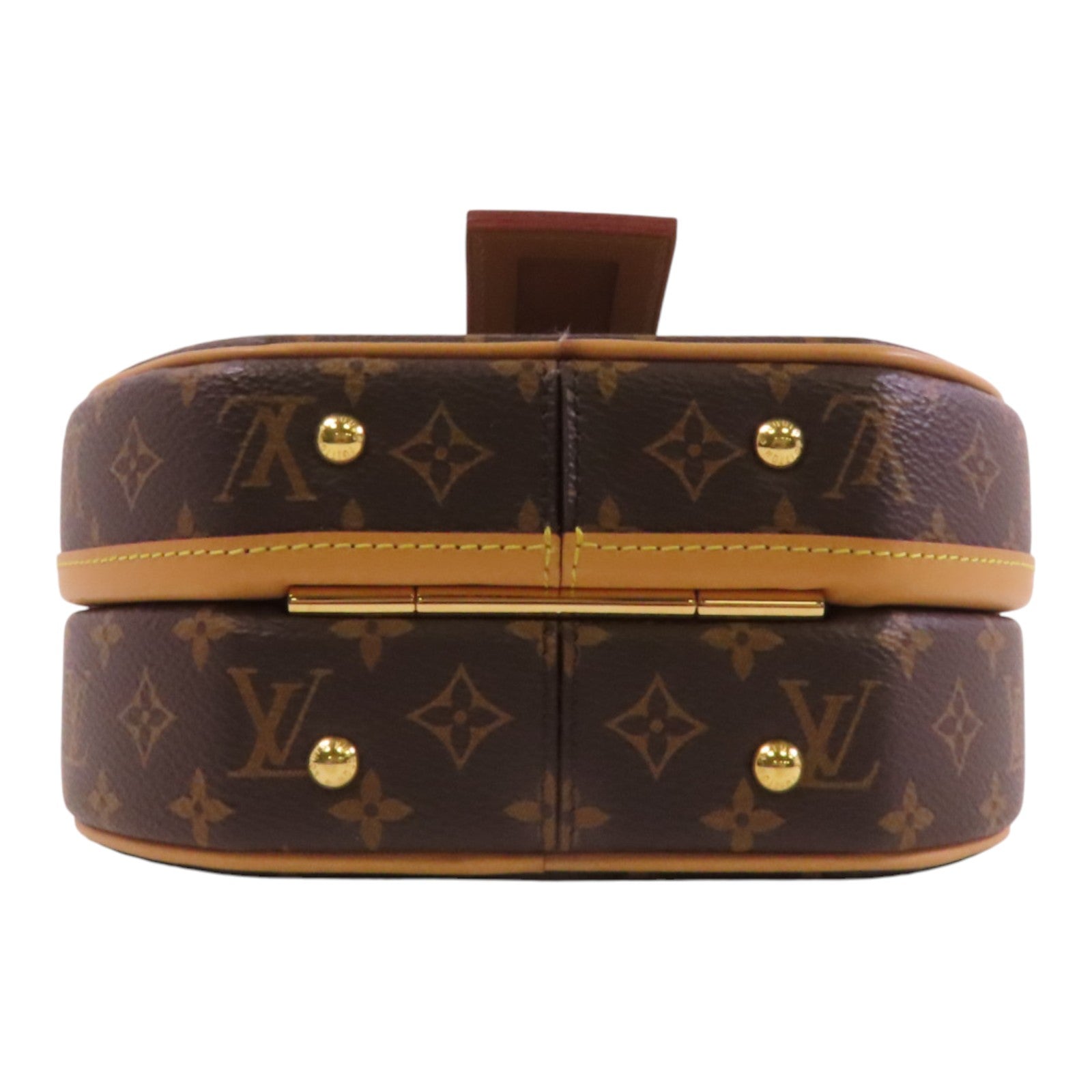 LOUIS VUITTON Monogram Petite Boite Chapeau金扣手挽肩背兩用袋