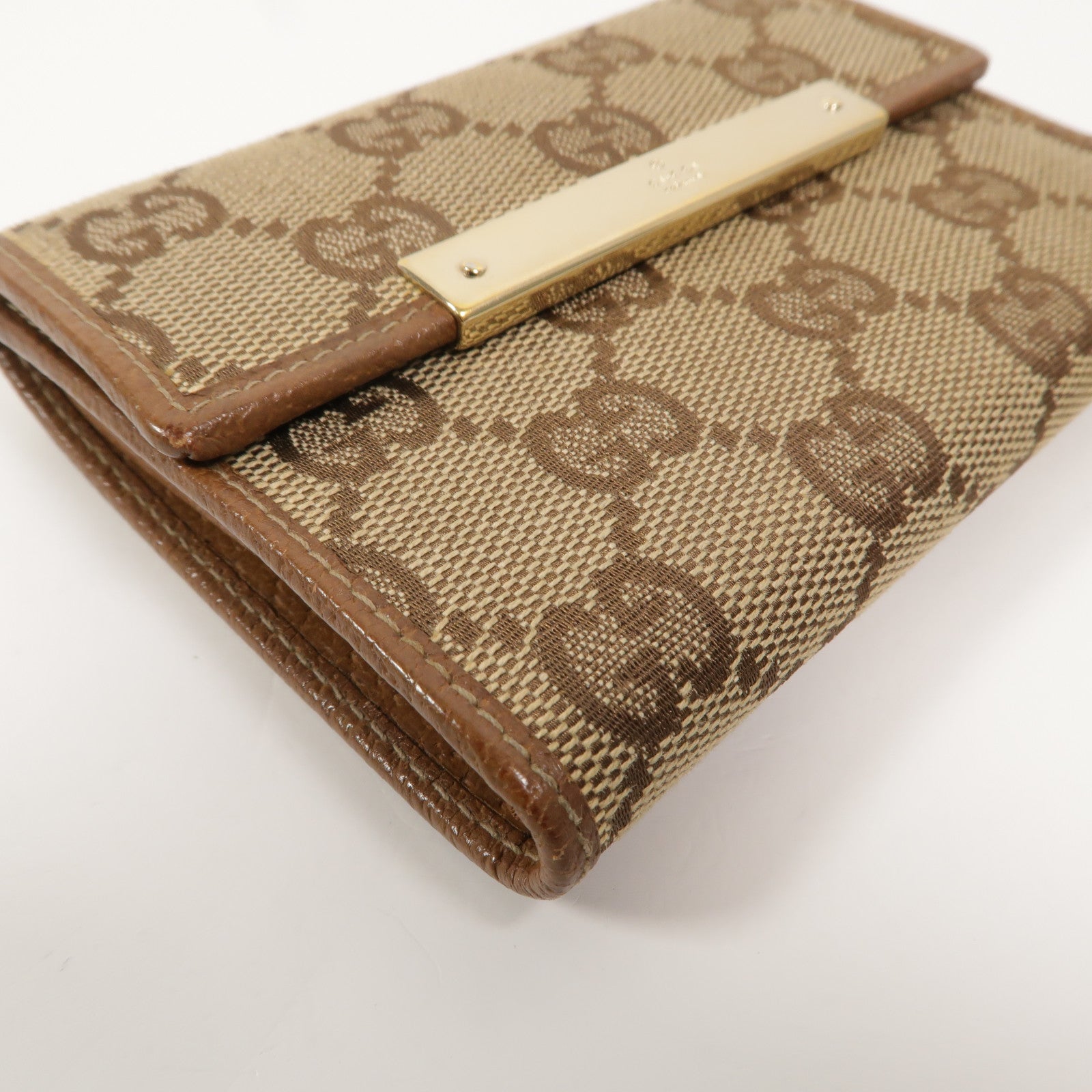 GUCCI 帆布Tri-fold Wallet錢包