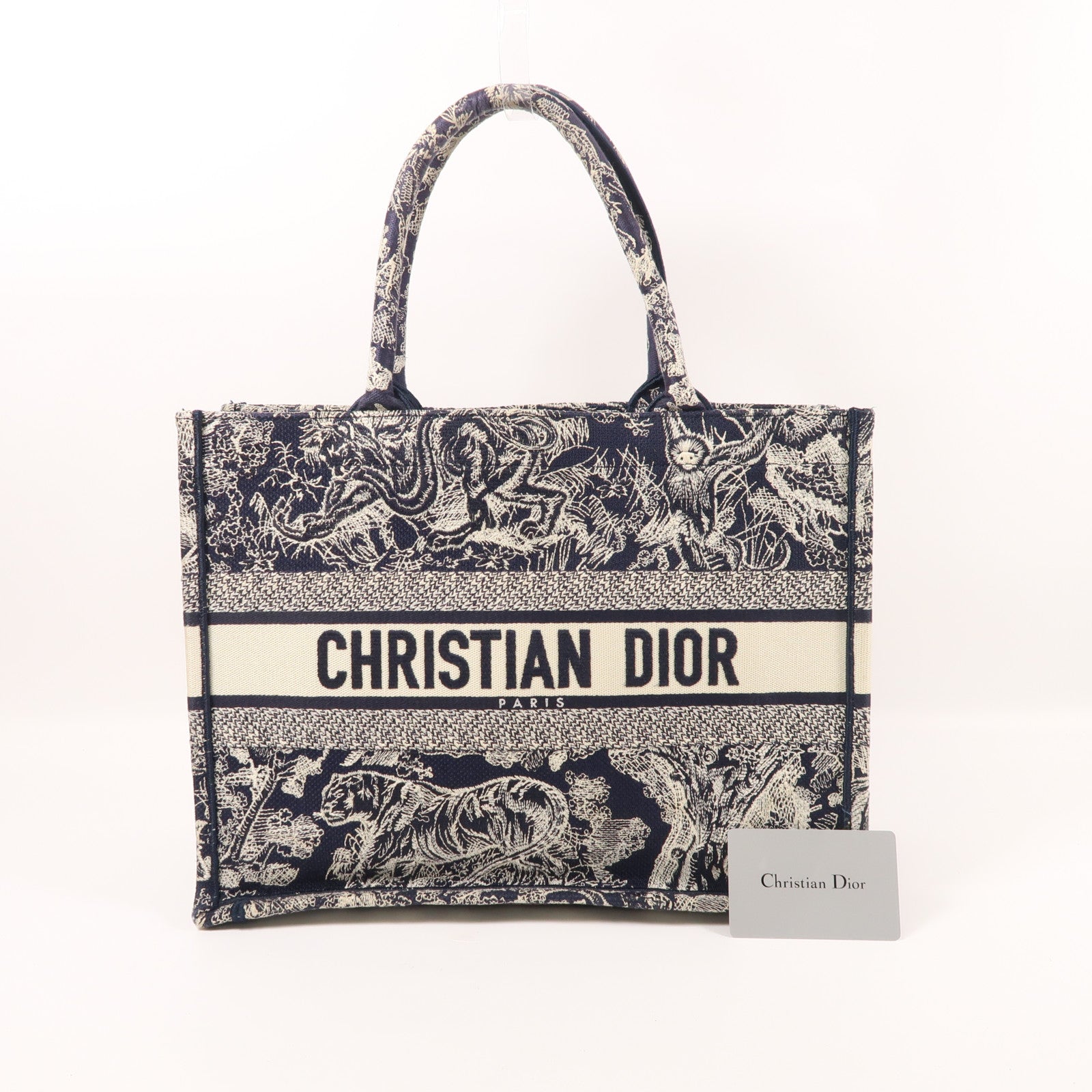 Dior 帆布Book Tote Medium手挽袋
