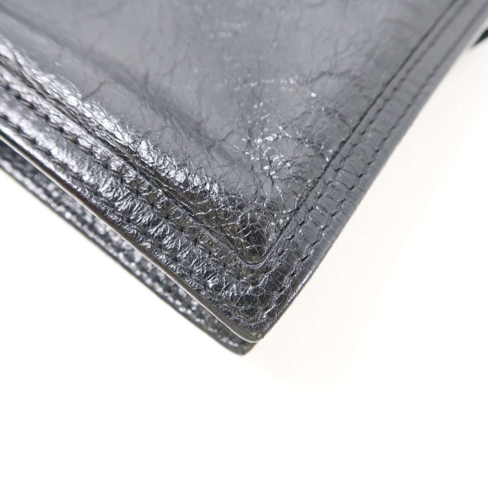 BALENCIAGA 牛皮皮革Shoulder Bag肩背袋黑色