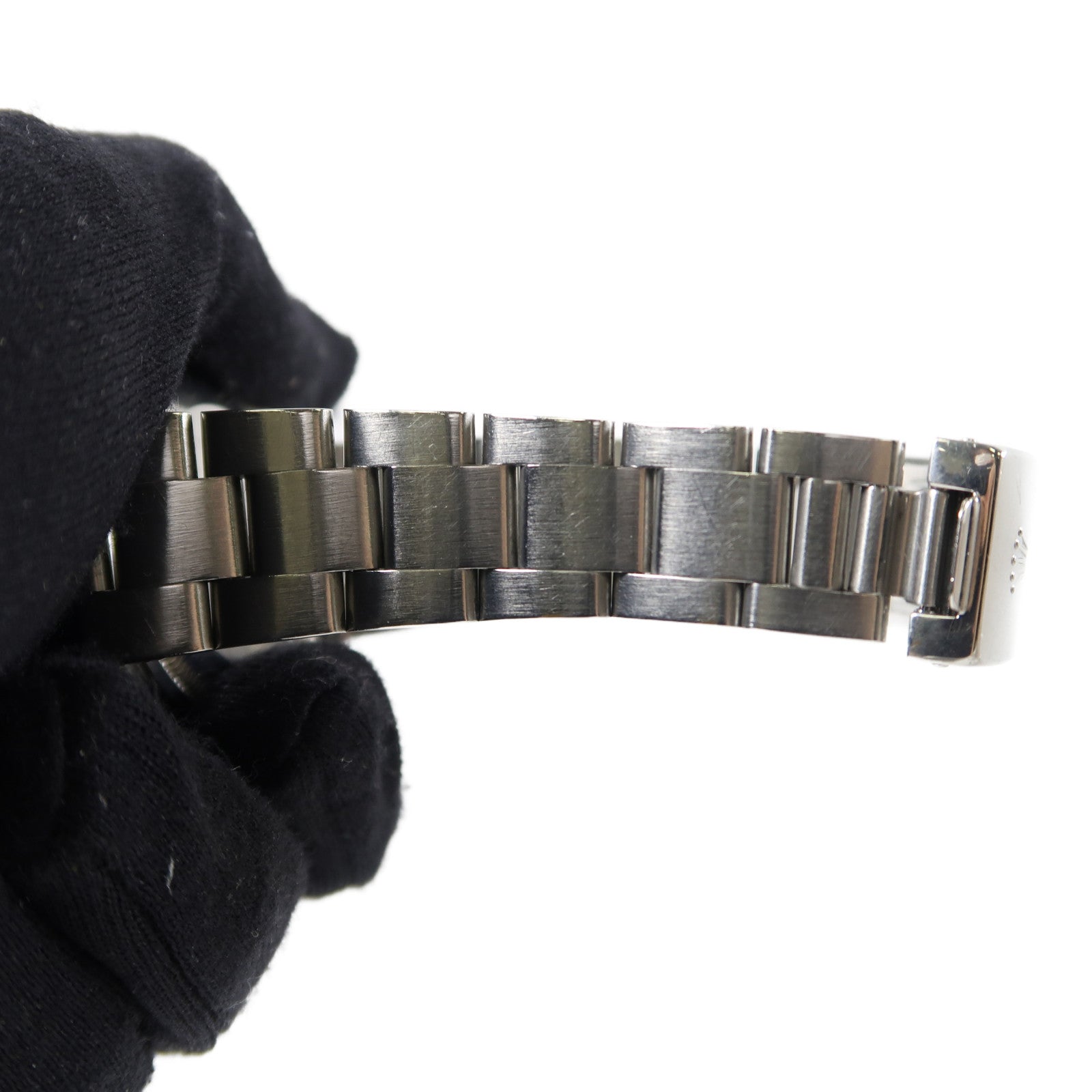 ROLEX Oyster Perpetual不鏽鋼手錶自動機芯黑色