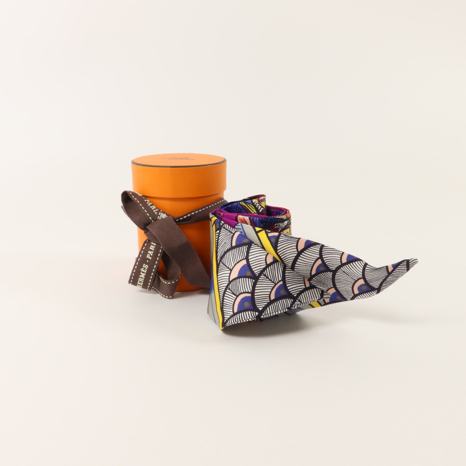 HERMES 絲質Twilly絲巾