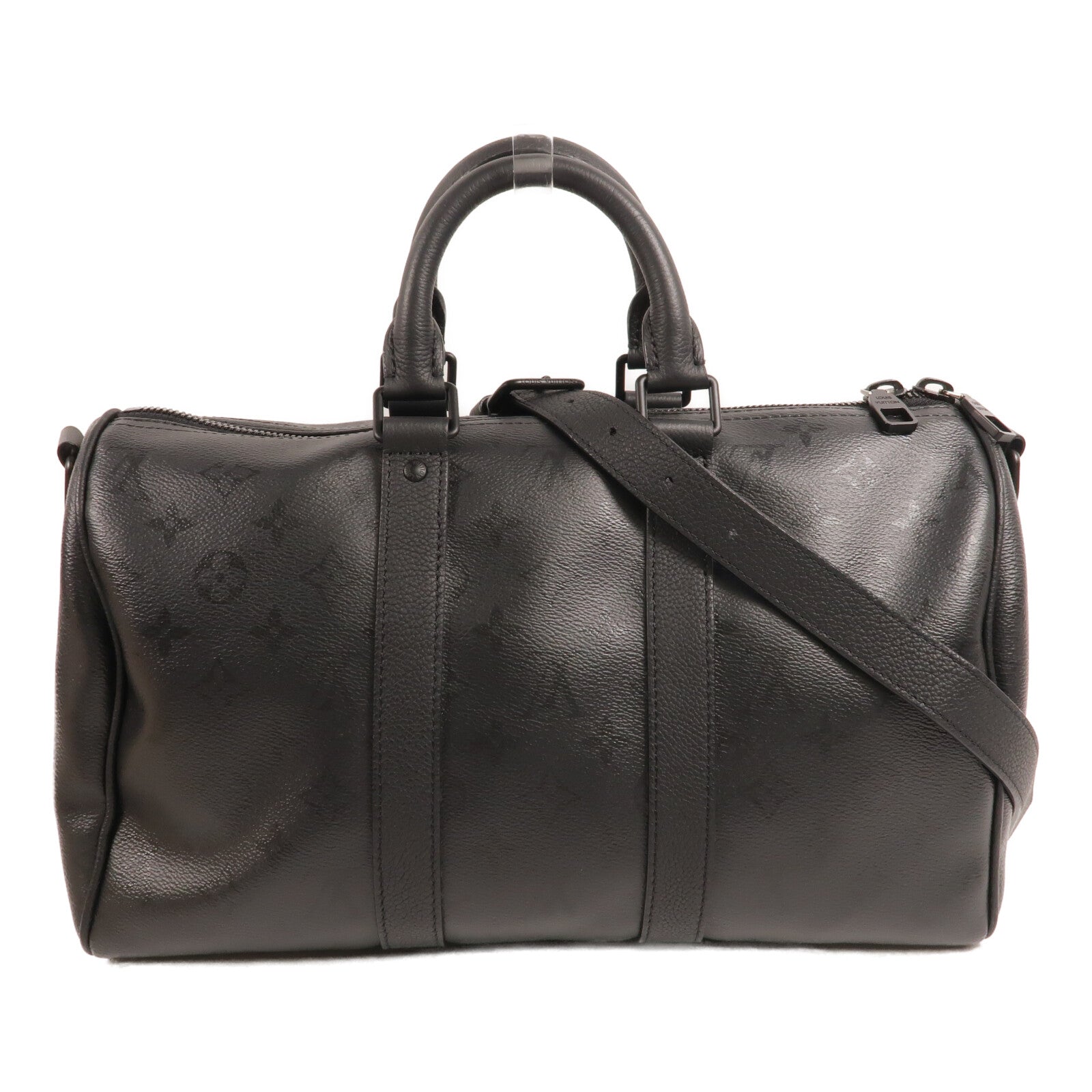 LOUIS VUITTON Monogram Midnight Keepall Bandouliere 35手挽肩背兩用袋