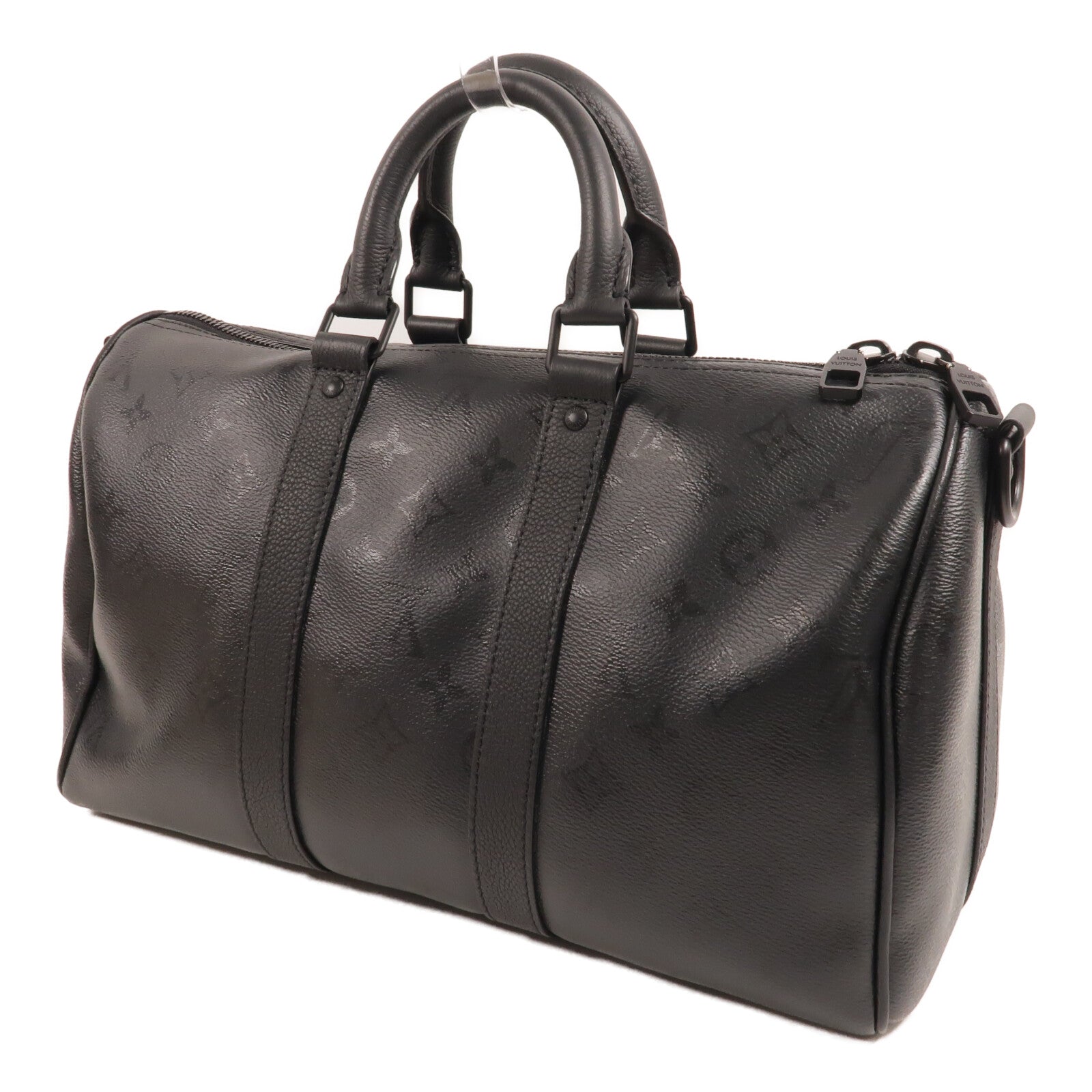 LOUIS VUITTON Monogram Midnight Keepall Bandouliere 35手挽肩背兩用袋