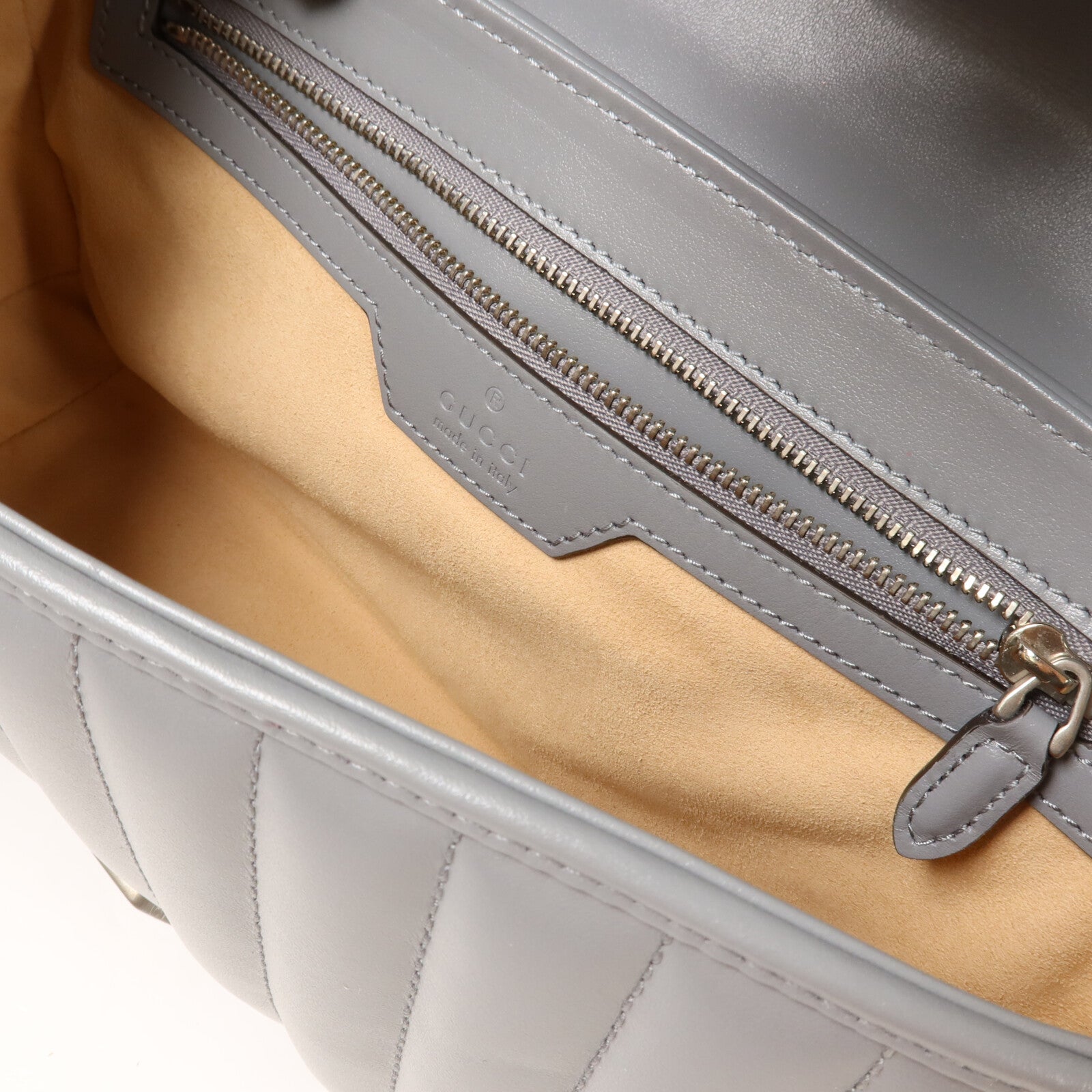 GUCCI 牛皮皮革GG Marmont Shoulder Bag鏈帶肩背袋