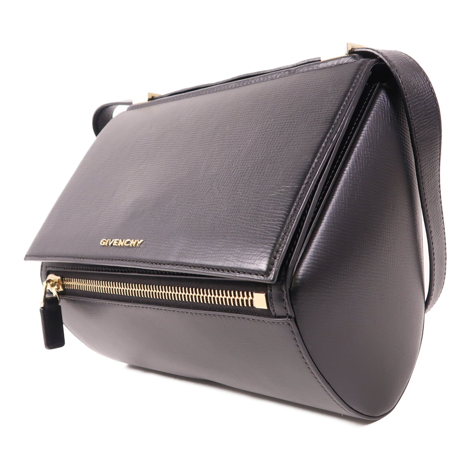 GIVENCHY 牛皮皮革Pandora Box金扣肩背袋