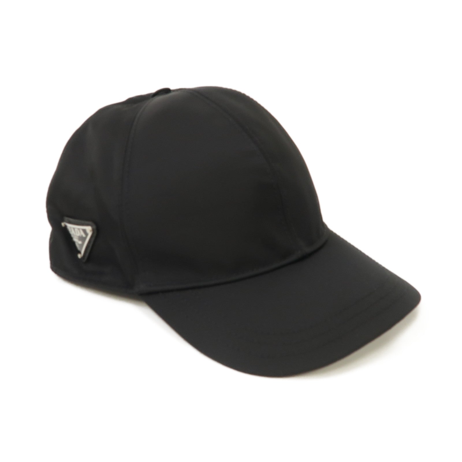 PRADA 尼龍Cap Hat帽子黑色